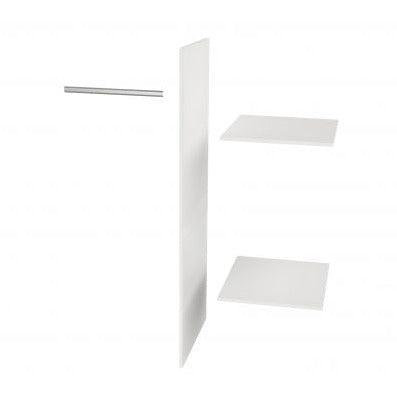 Szafa 2-drzwiowa z szufladami CONNECT biały Woood Eye on Design
