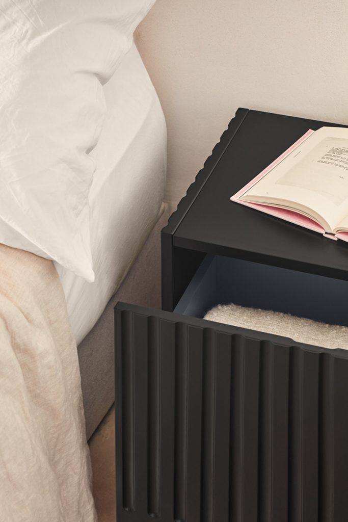 Szafka nocna DORIC czarny Teulat Eye on Design