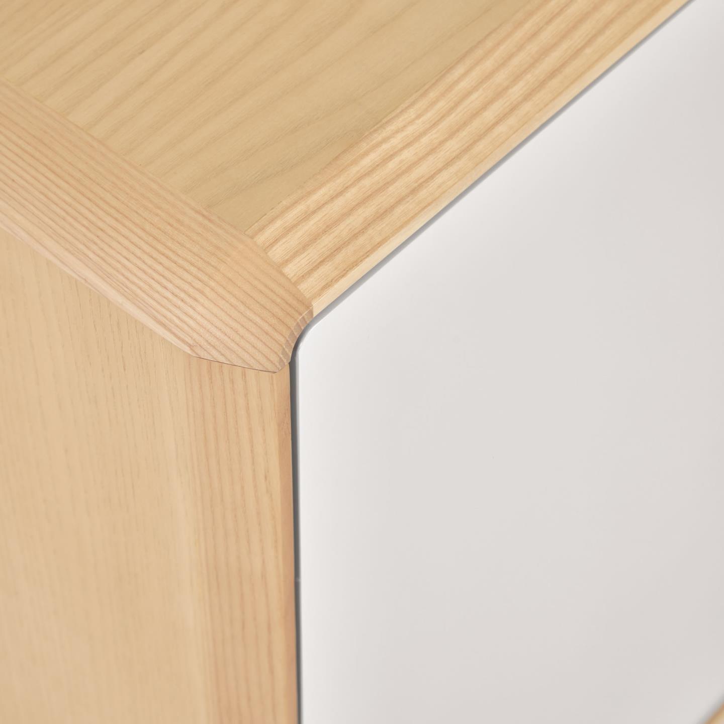 Szafka RTV ANIELLE lite drewno jesionowe La Forma Eye on Design