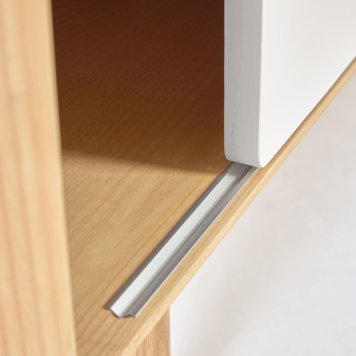 Szafka RTV ANIELLE lite drewno jesionowe La Forma Eye on Design