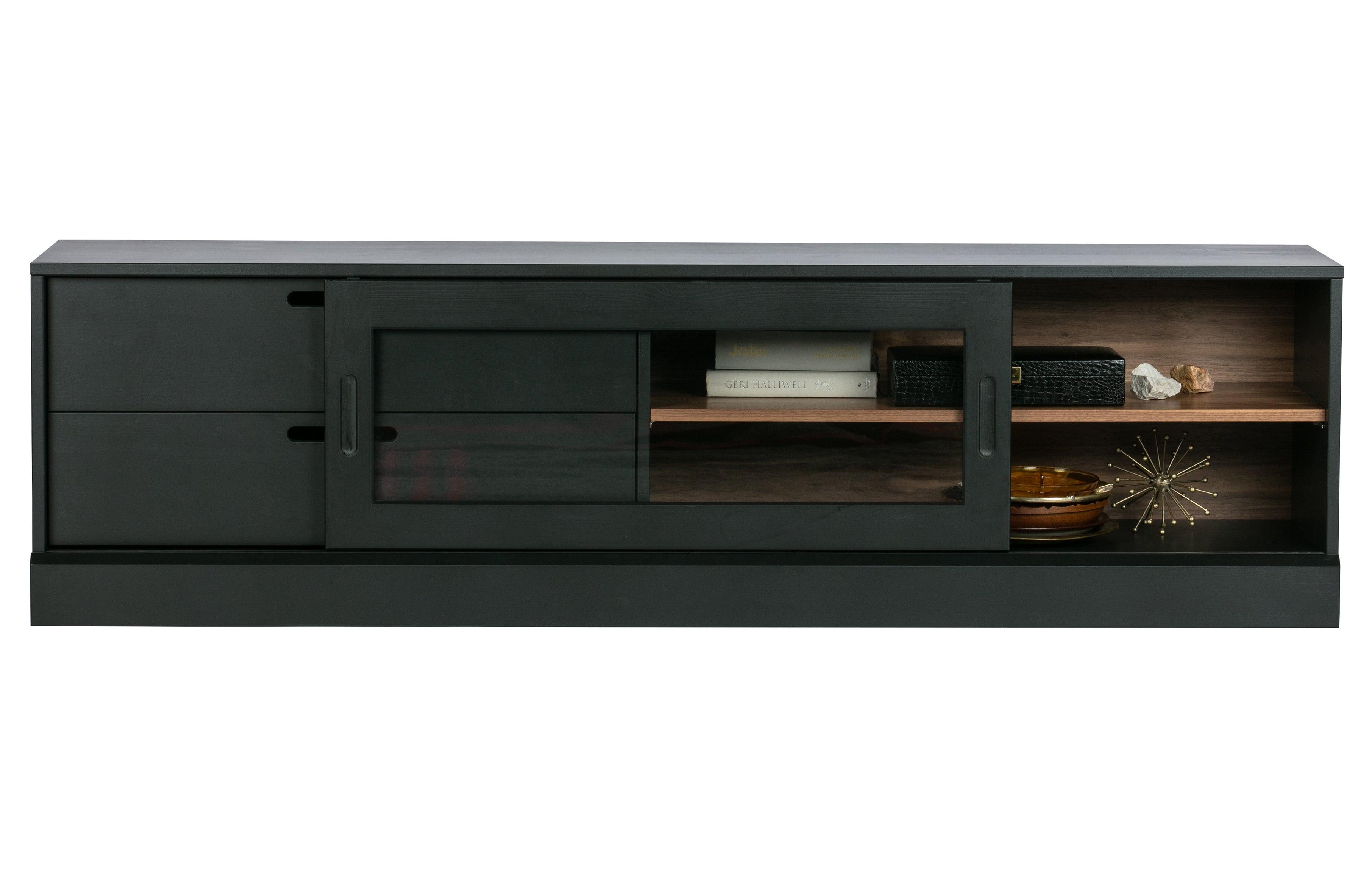 Szafka RTV JAMES czarny Woood Exclusive Eye on Design
