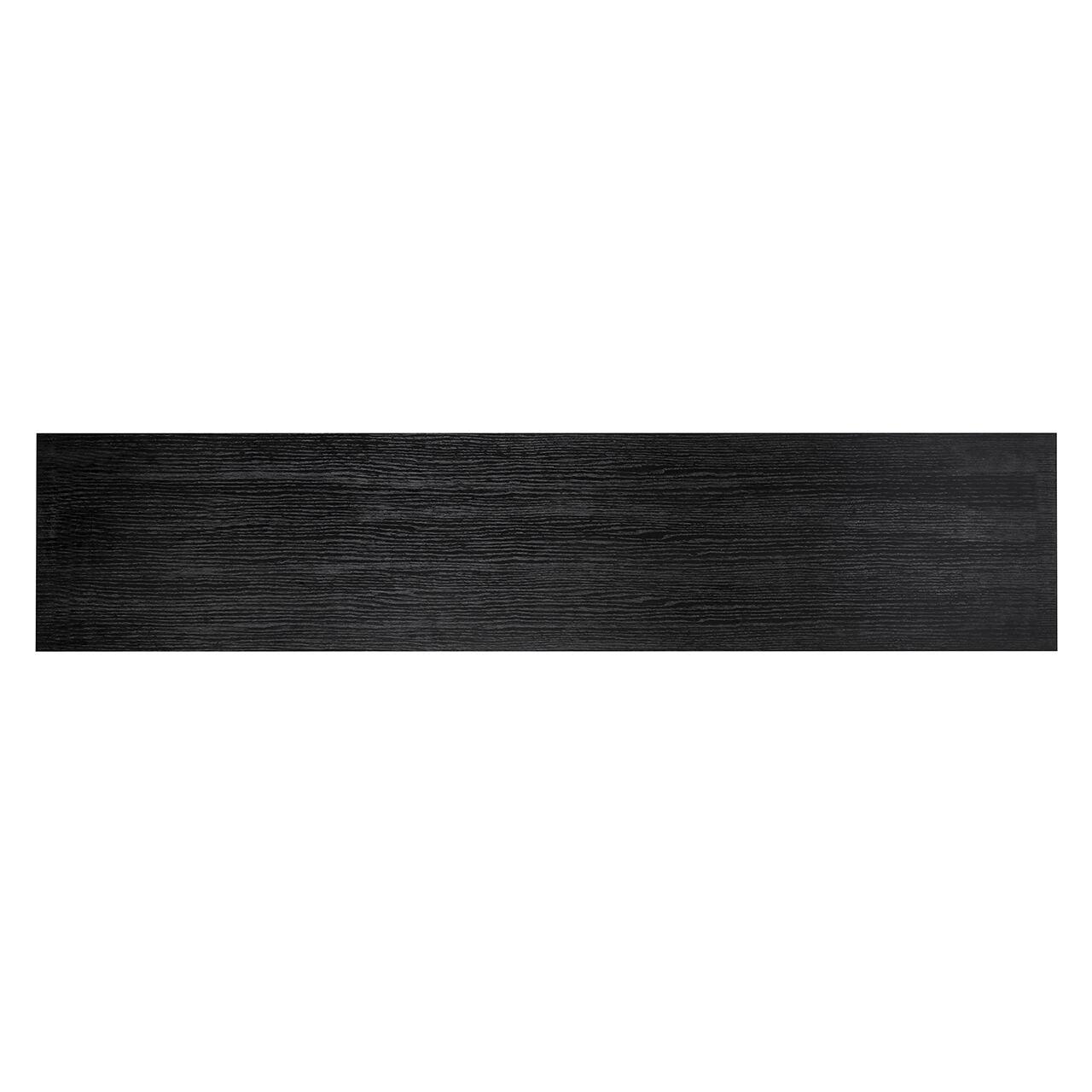 Szafka RTV OAKURA czarny fornir dębowy Richmond Interiors Eye on Design