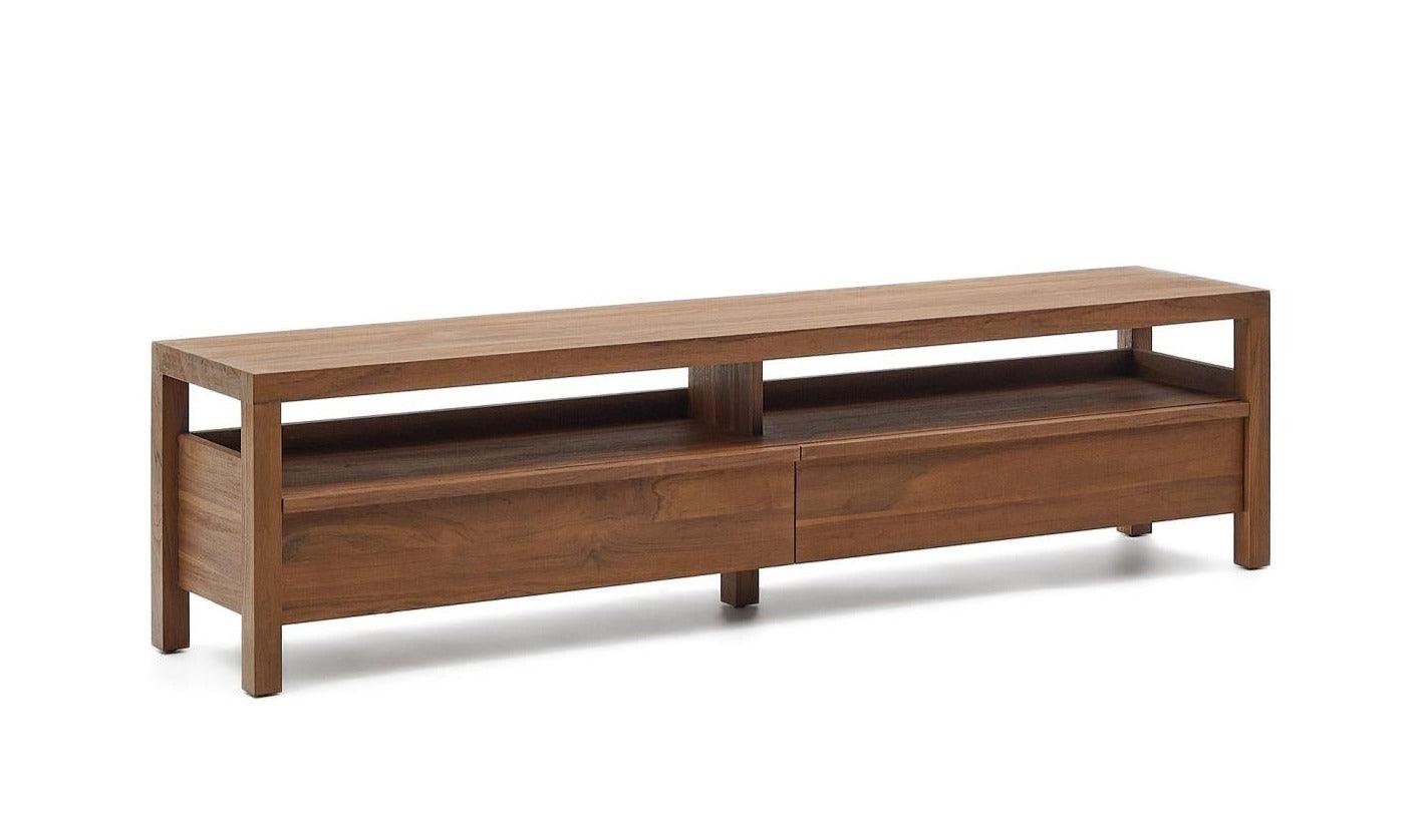 Szafka RTV SASHI drewno tekowe La Forma Eye on Design