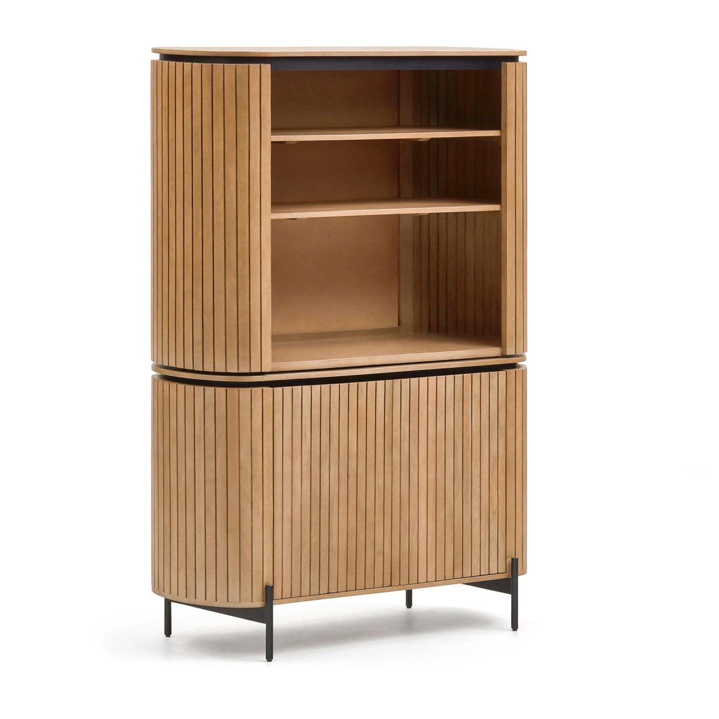 Szafka wysoka LICIA lite drewno mango La Forma Eye on Design