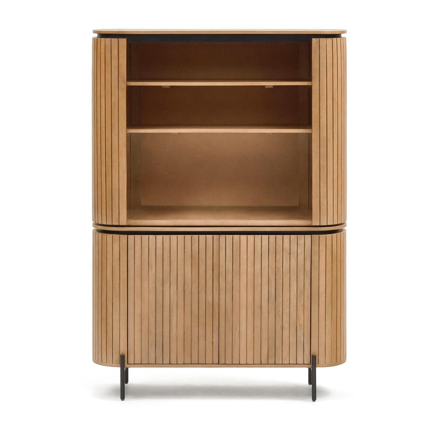 Szafka wysoka LICIA lite drewno mango La Forma Eye on Design
