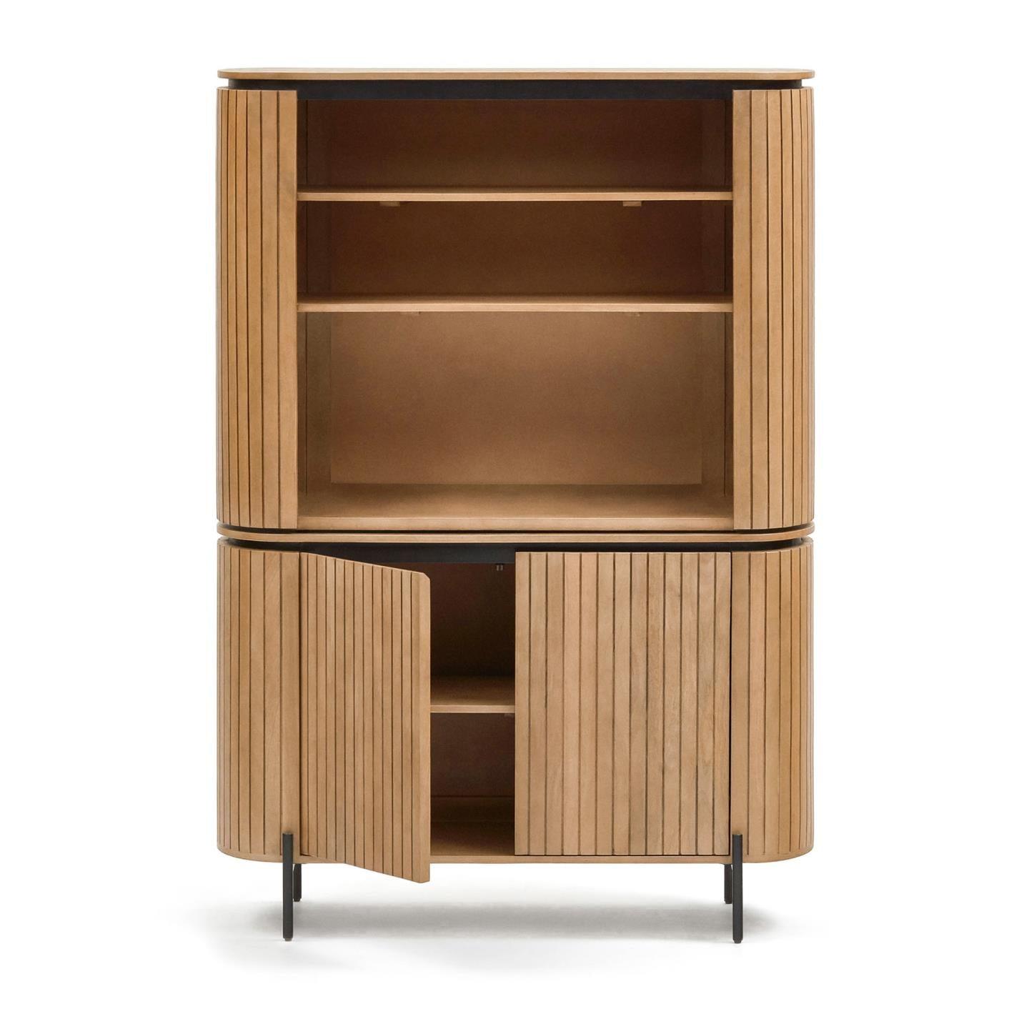Szafka wysoka LICIA lite drewno mango La Forma Eye on Design