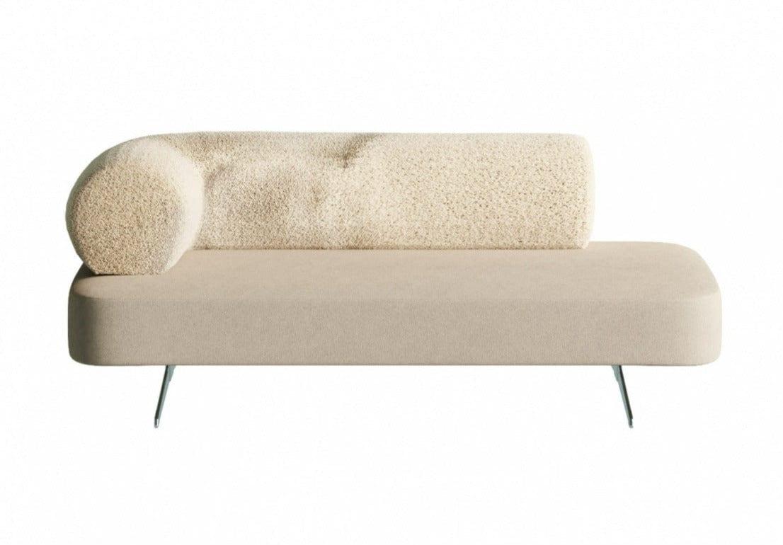 Szezlong CARMEL beżowy Happy Barok Eye on Design