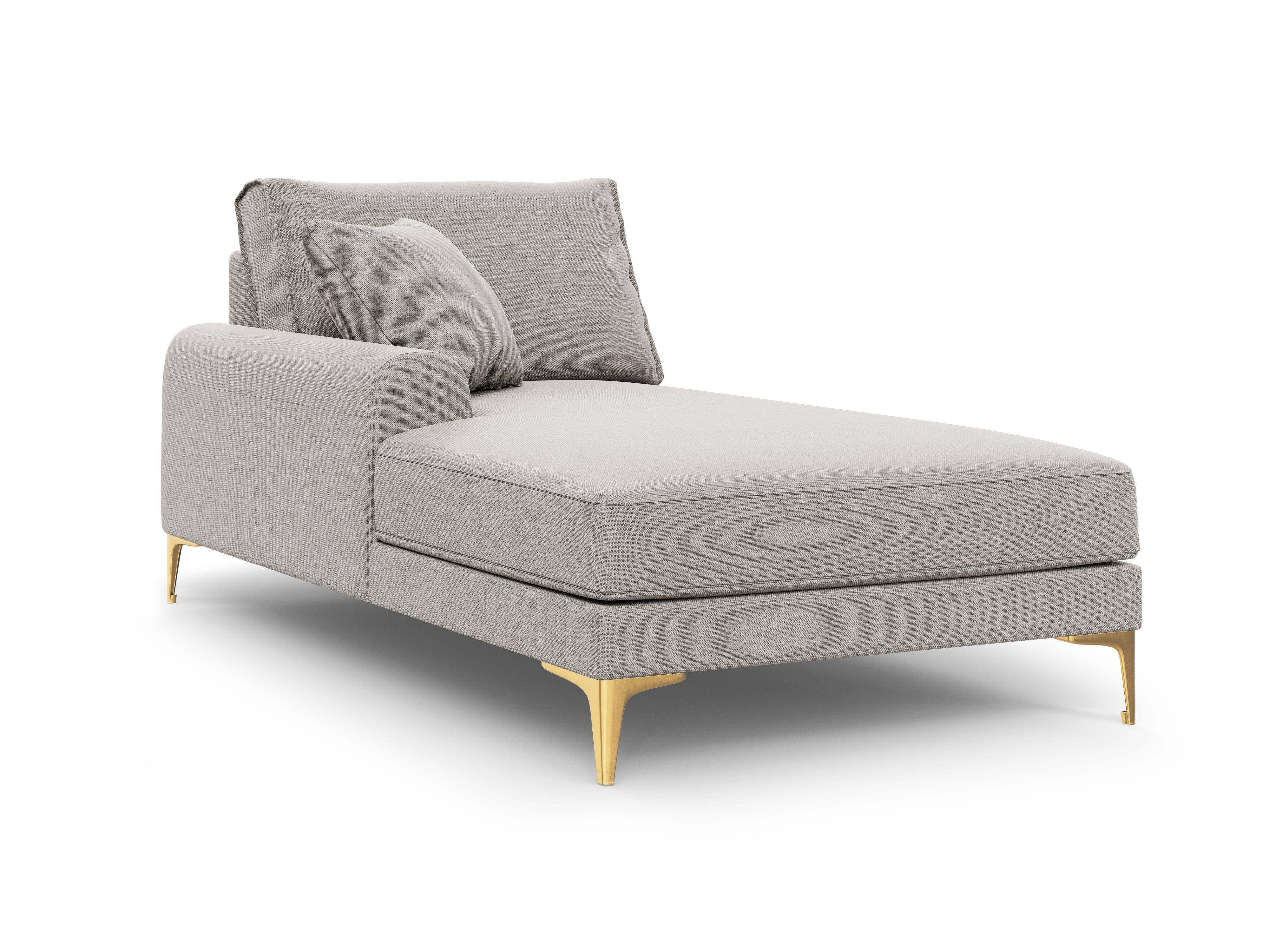 Szezlong lewostronny MADARA jasnoszary Mazzini Sofas Eye on Design