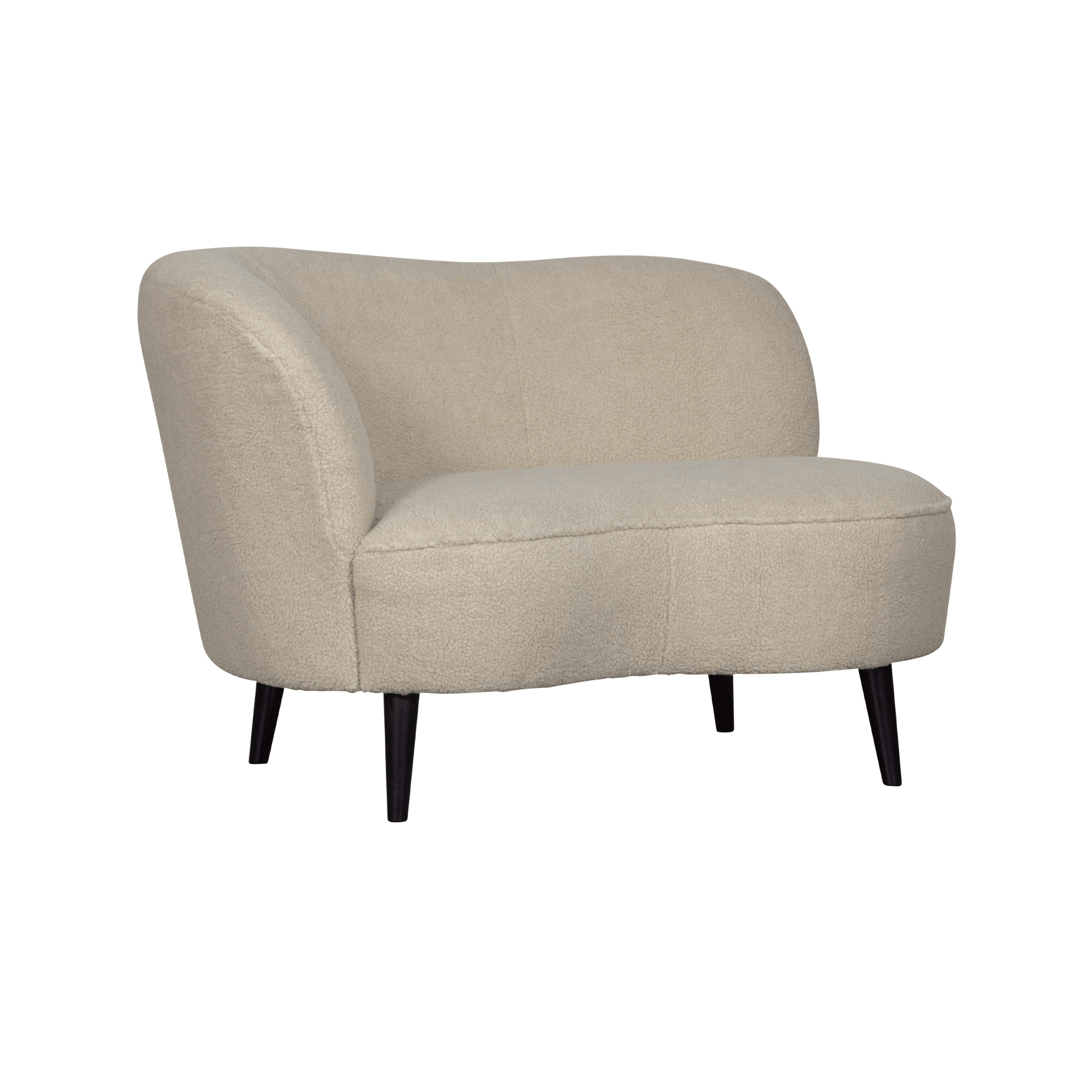 Szezlong lewostronny SARA plusz ecru Woood Eye on Design