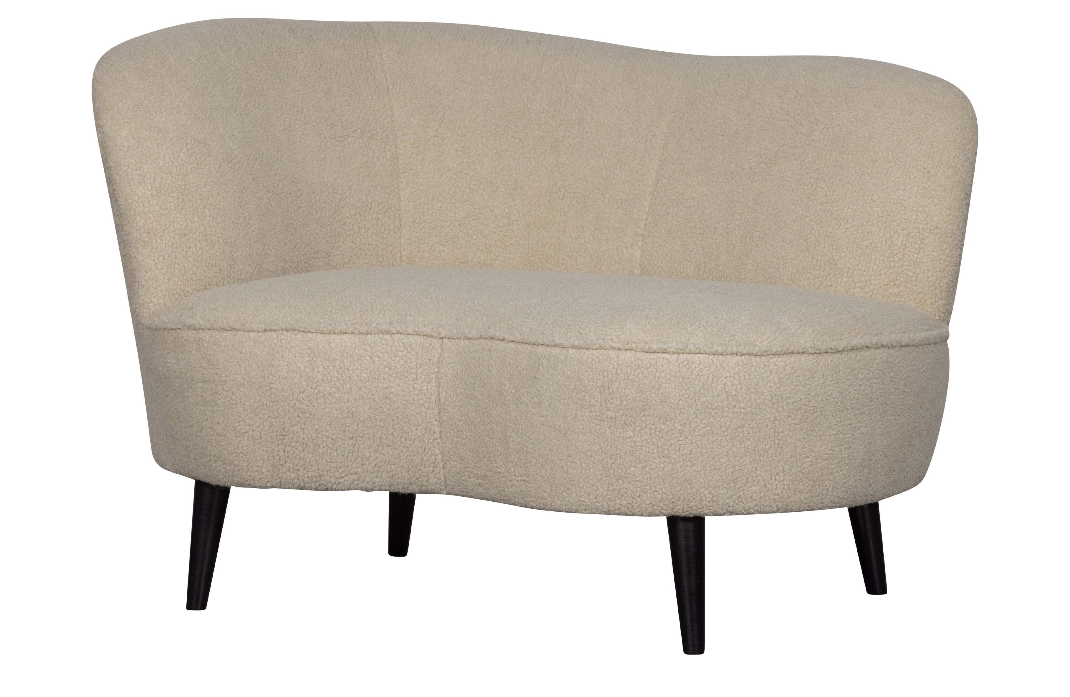 Szezlong lewostronny SARA plusz ecru Woood Eye on Design
