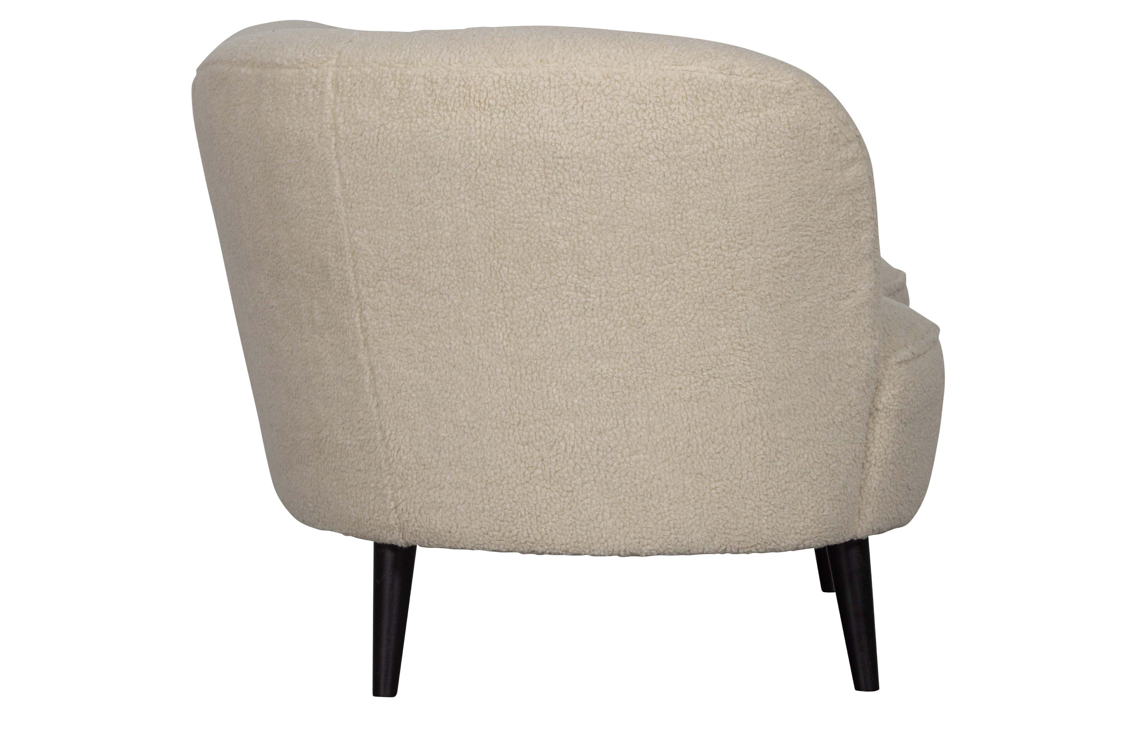 Szezlong lewostronny SARA plusz ecru Woood Eye on Design