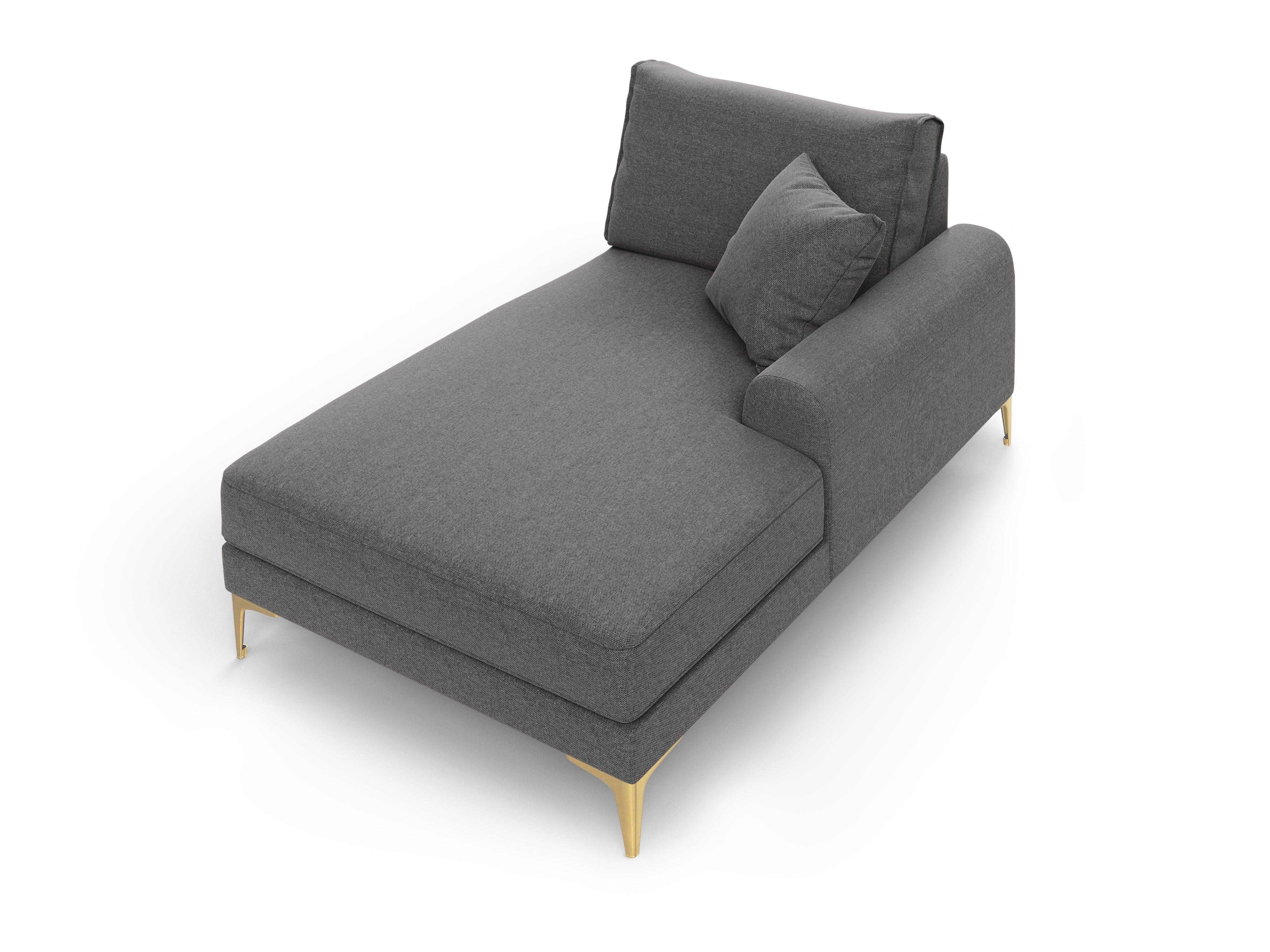 Szezlong prawostronny MADARA ciemnoszary Mazzini Sofas Eye on Design