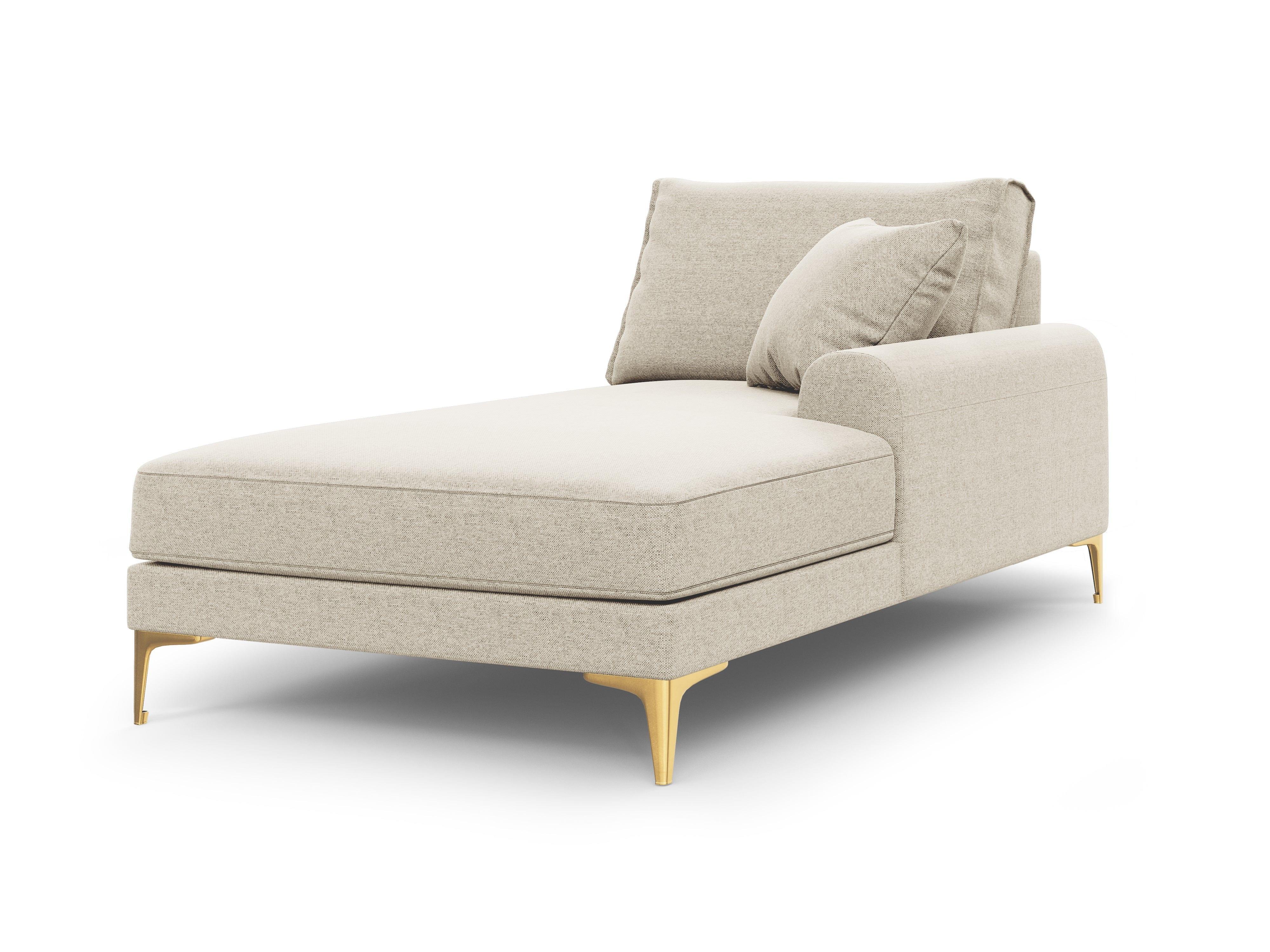 Szezlong prawostronny MADARA jasnobeżowy Mazzini Sofas Eye on Design