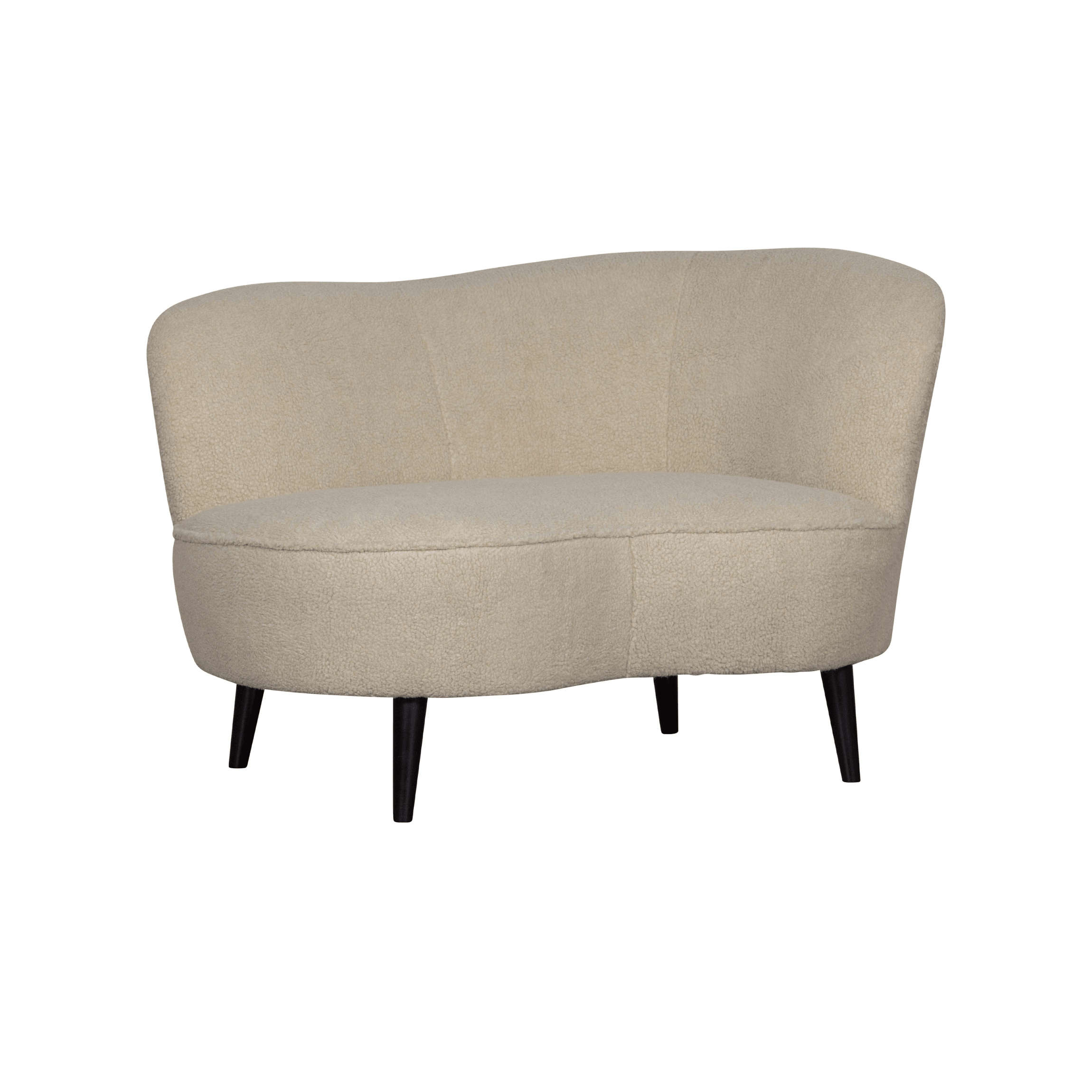 Szezlong prawostronny SARA plusz ecru Woood Eye on Design