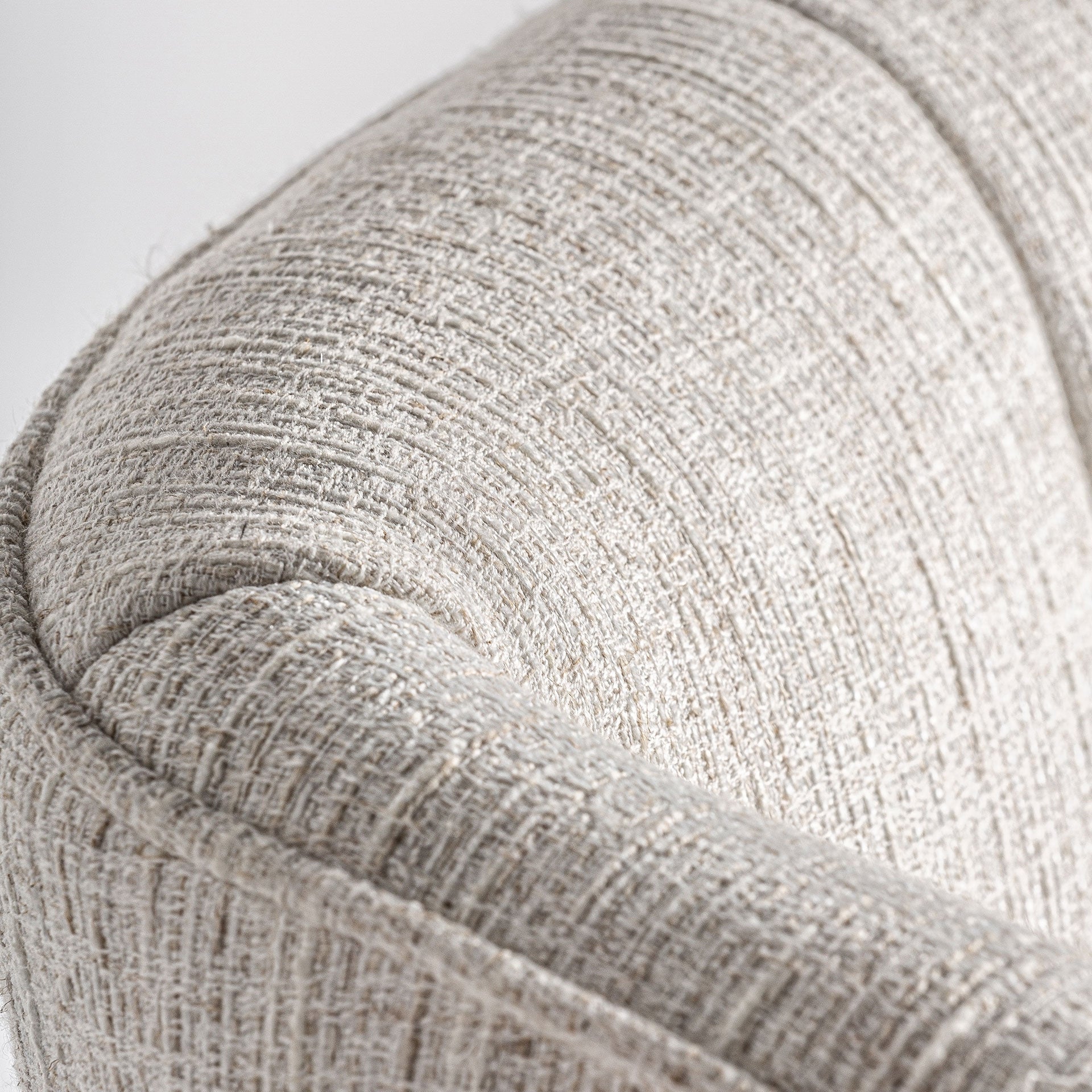 Barhocker DOUZE beige mit Gummibasis