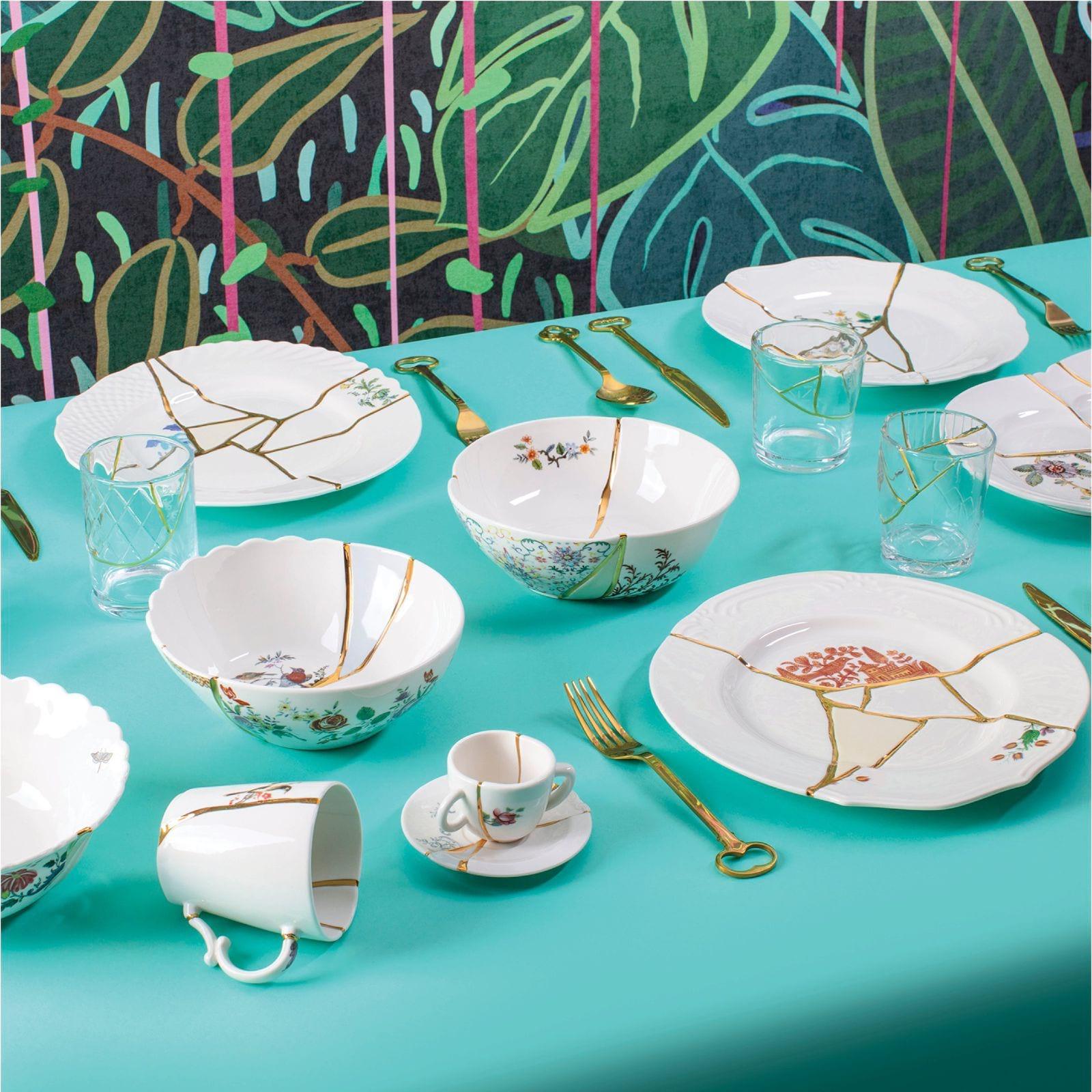 Talerz głęboki KINTSUGI #3 porcelanowy Seletti Eye on Design