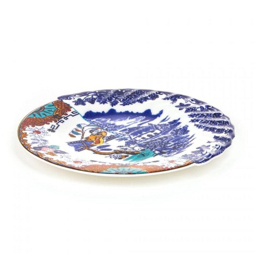 Talerz HYBRID VALDRADA porcelanowy Seletti Eye on Design