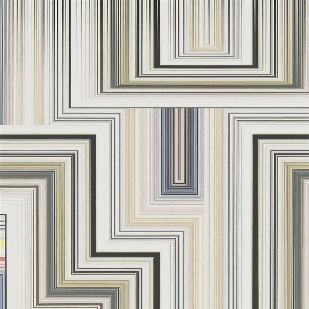 Tapeta ABSTRACT MALACHITE - MULTICOLORE beżowy Christian Lacroix Eye on Design
