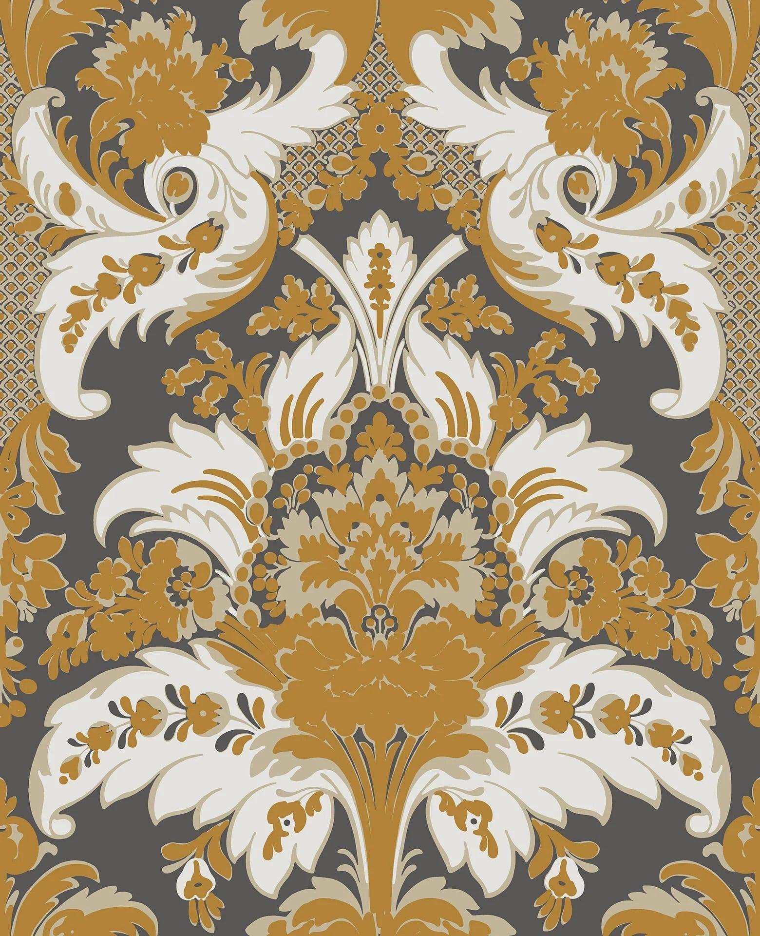 Tapeta ALBEMARLE - Aldwych brokatowe złoto Cole & Son Eye on Design