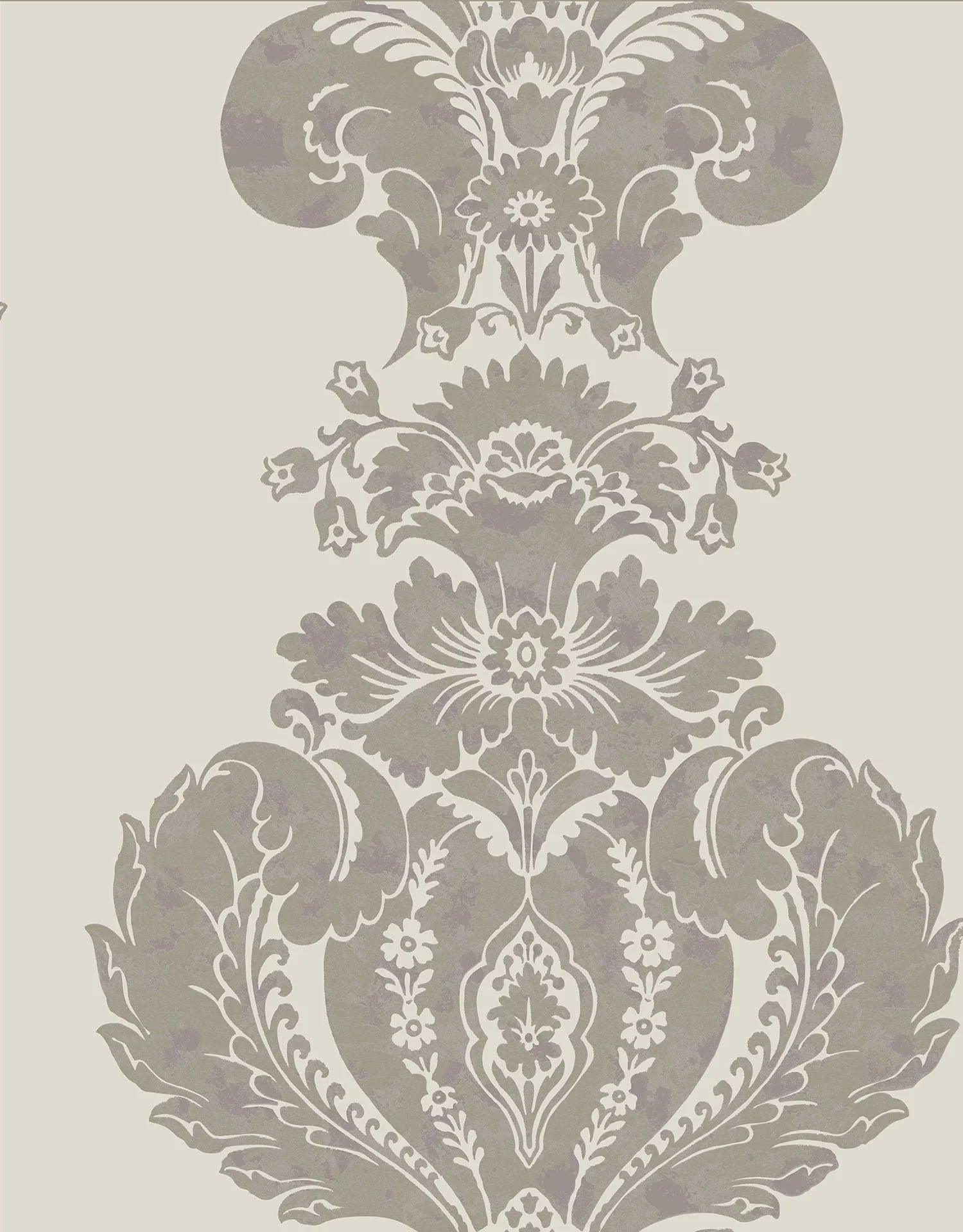 Tapeta ALBEMARLE - Baudelaire metaliczne srebro Cole & Son Eye on Design