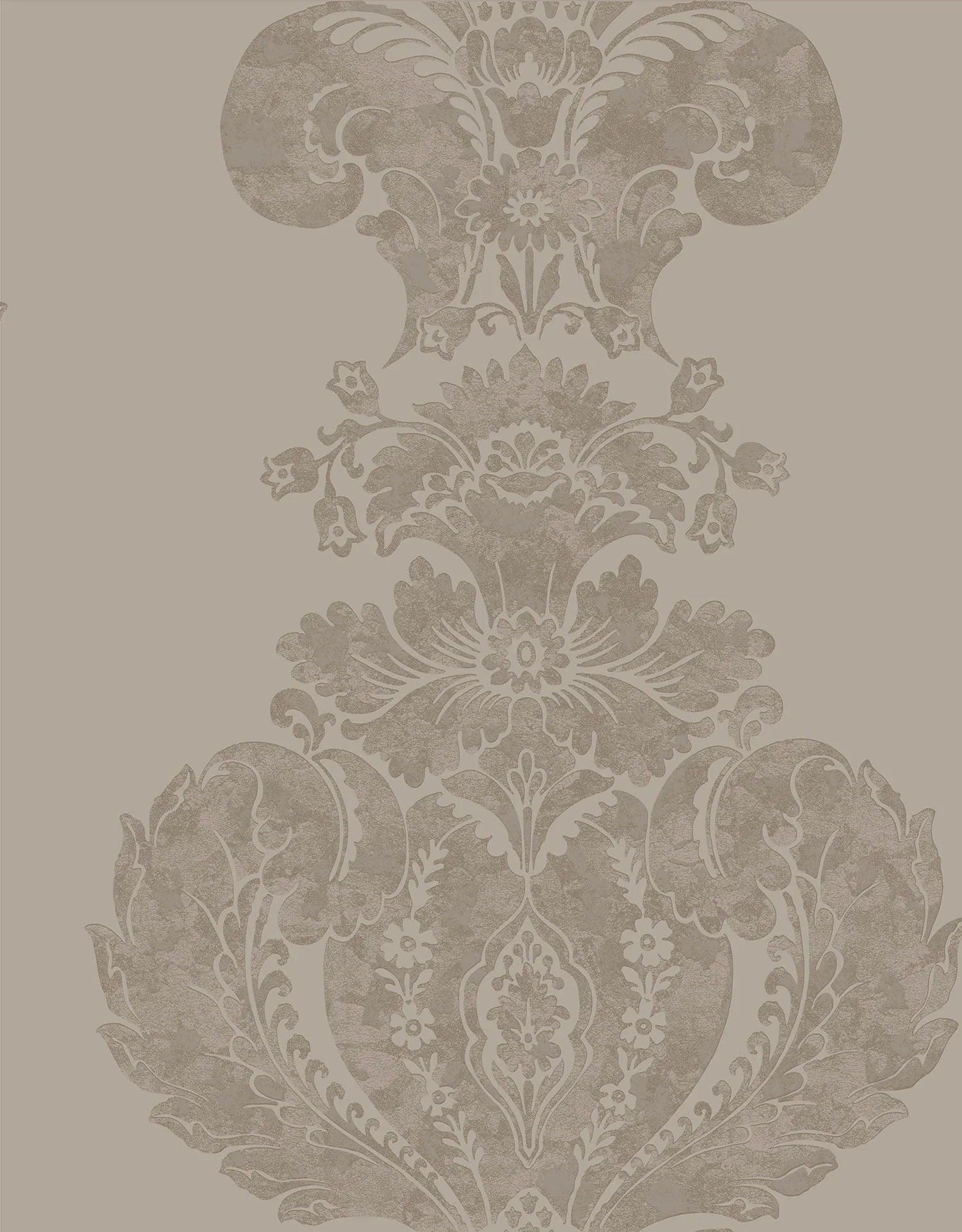 Tapeta ALBEMARLE - Baudelaire metaliczne złoto na kremie Cole & Son Eye on Design