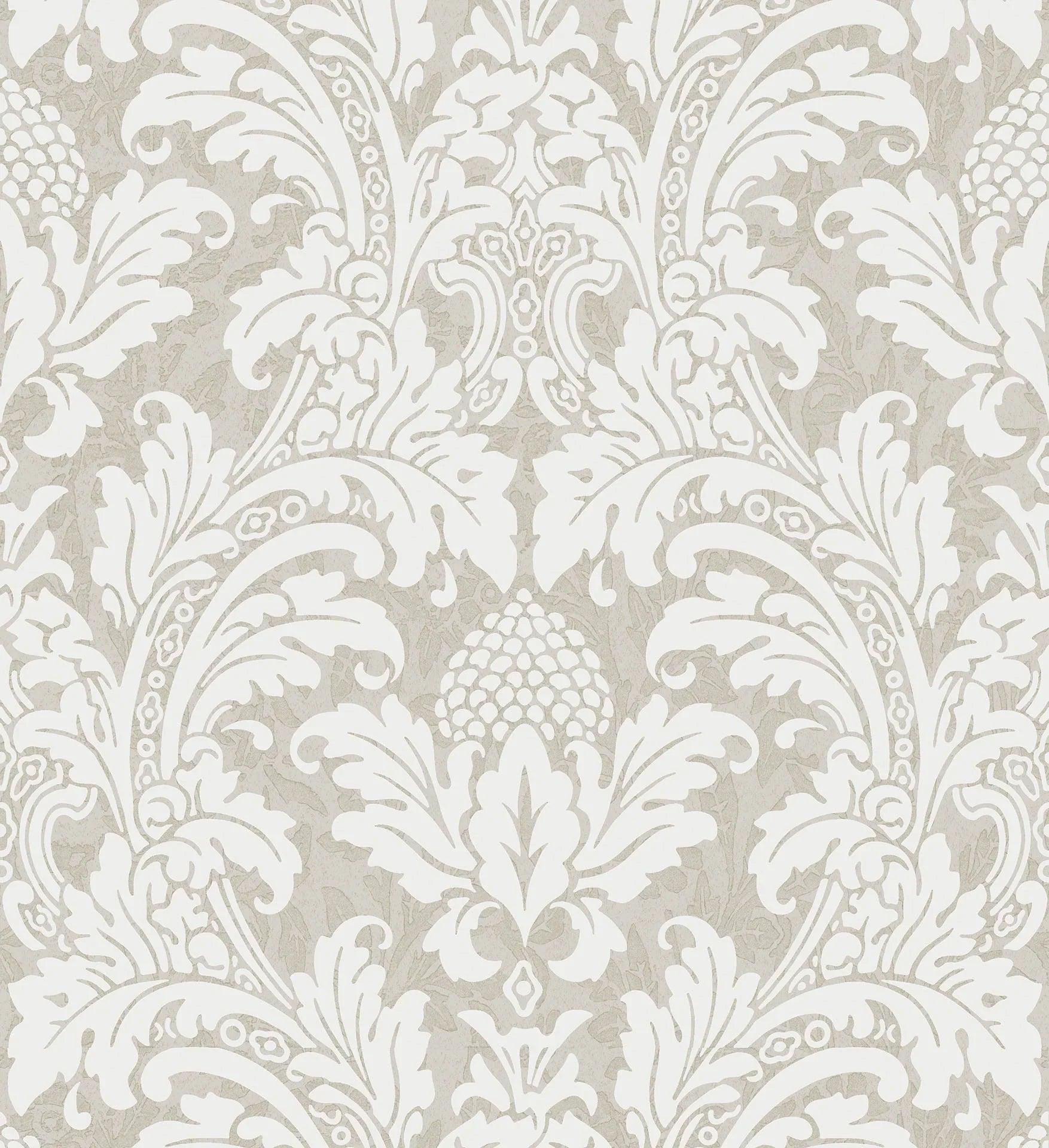 Tapeta ALBEMARLE - Blake biel na metalicznym srebrze Cole & Son Default Title Eye on Design