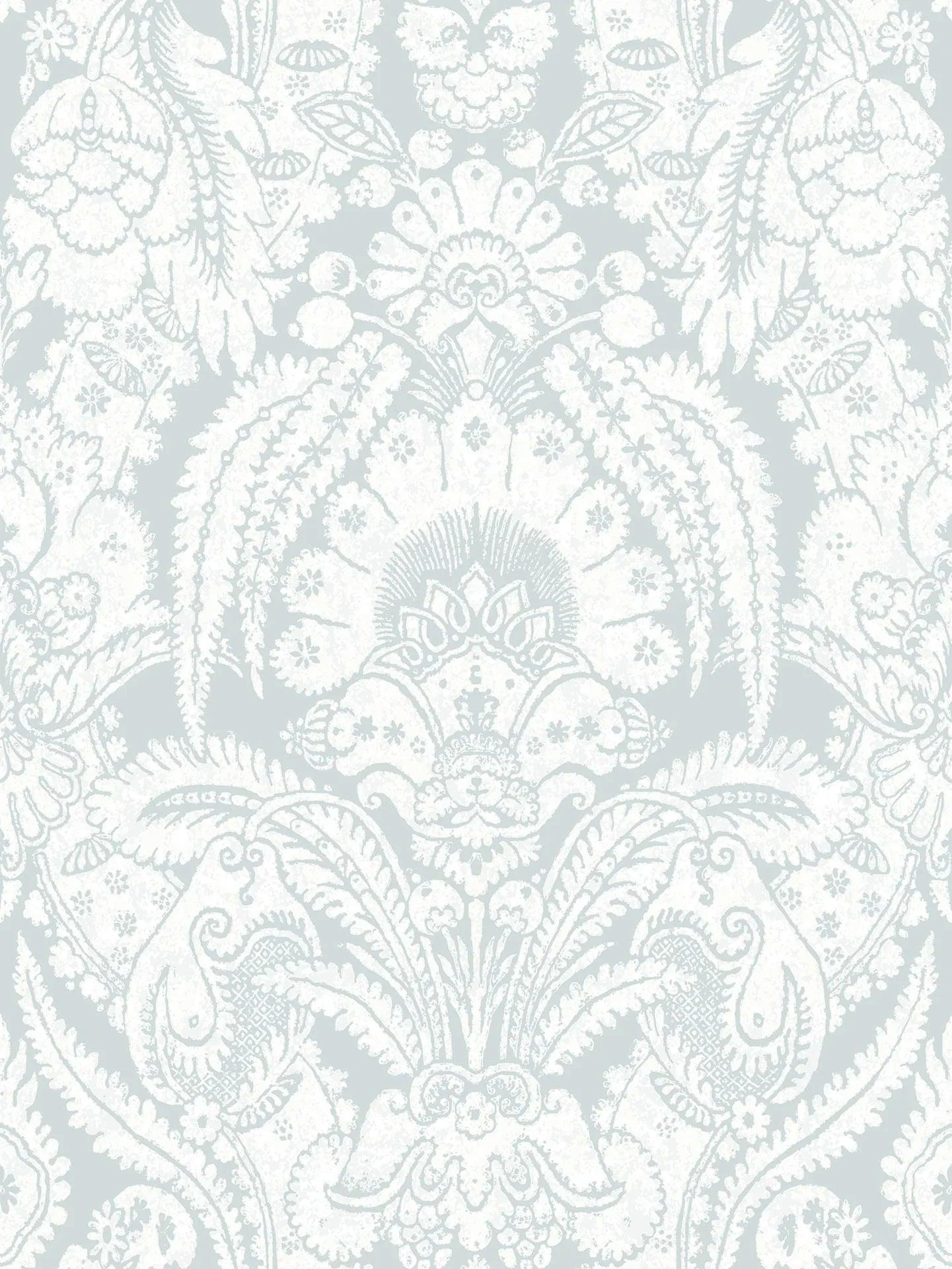 Tapeta ALBEMARLE - Chatterton biały na błękicie Cole & Son Default Title Eye on Design
