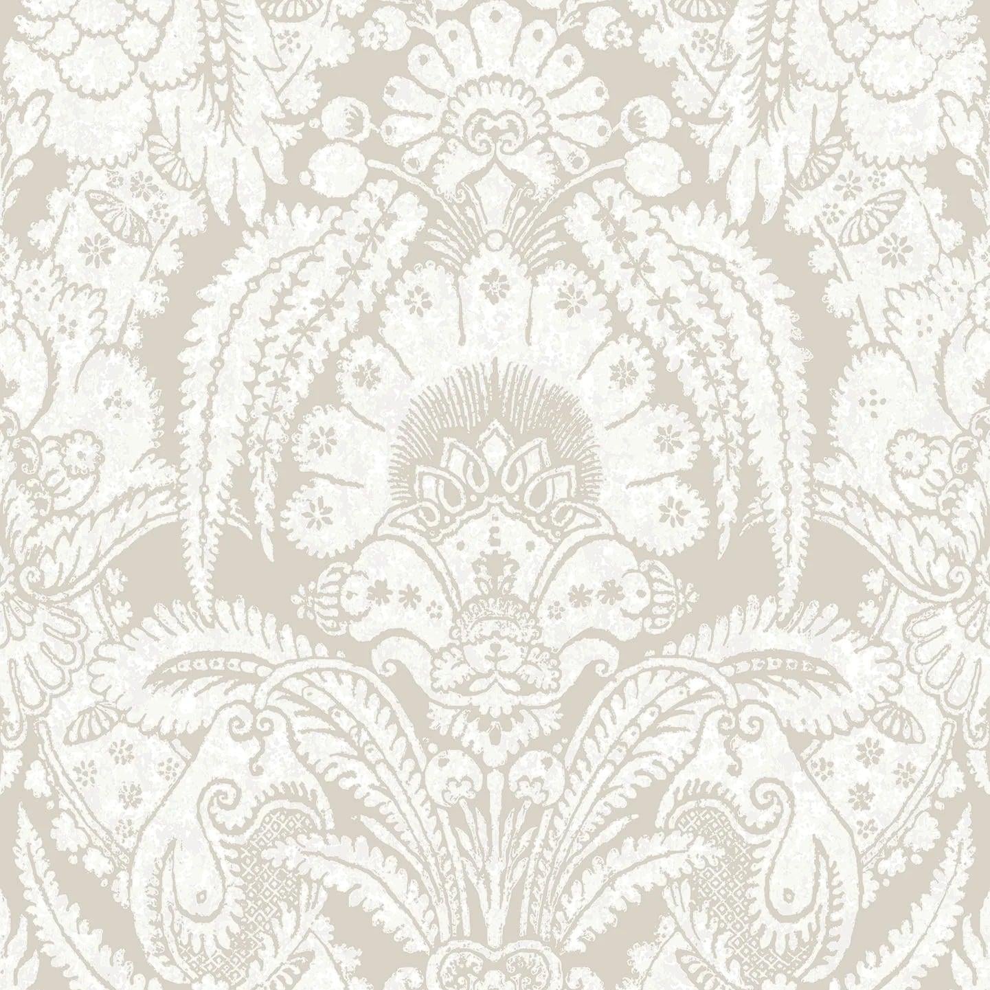 Tapeta ALBEMARLE - Chatterton biel na beżu Cole & Son Default Title Eye on Design