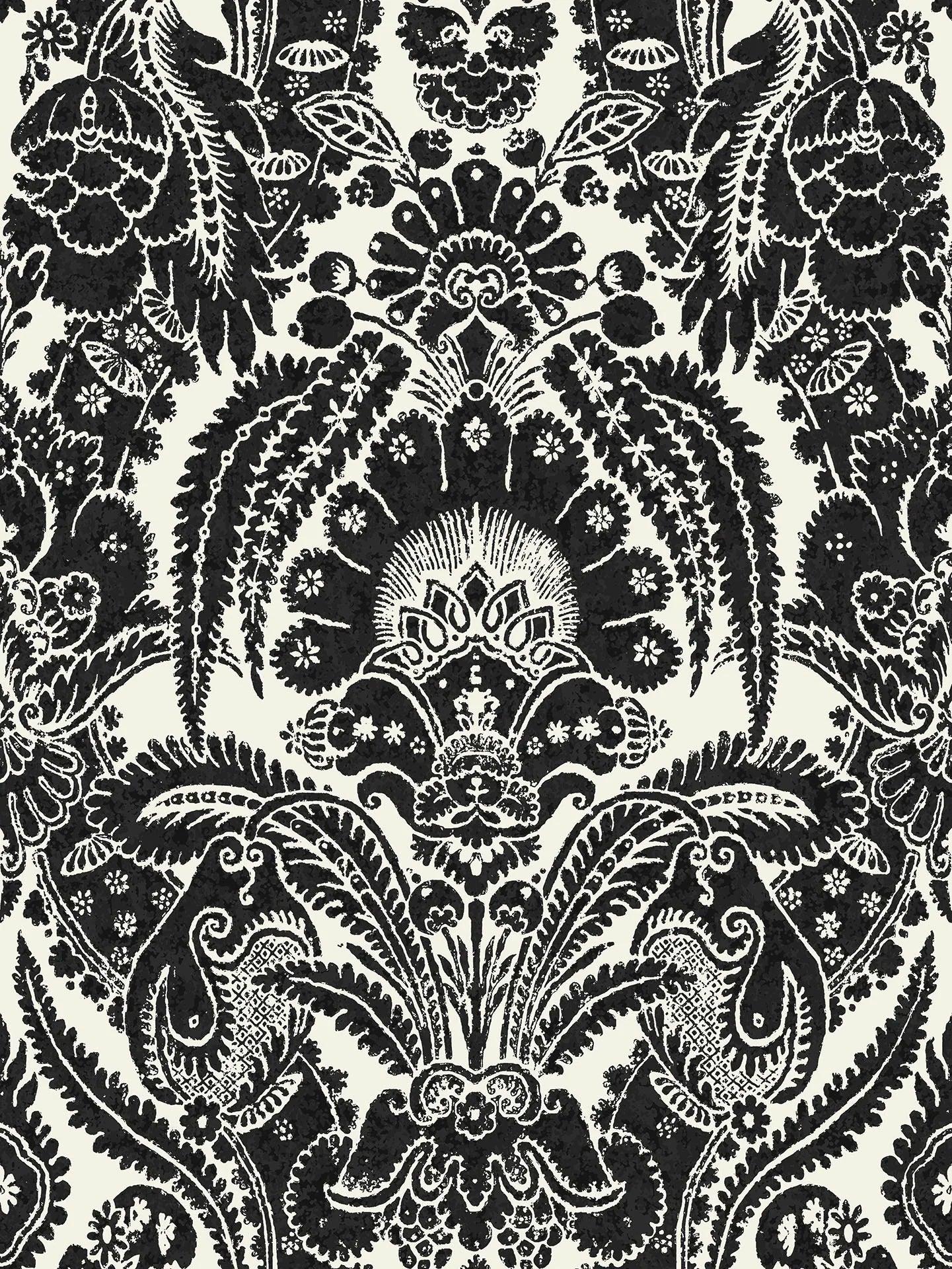 Tapeta ALBEMARLE - Chatterton czarny na białym Cole & Son Default Title Eye on Design