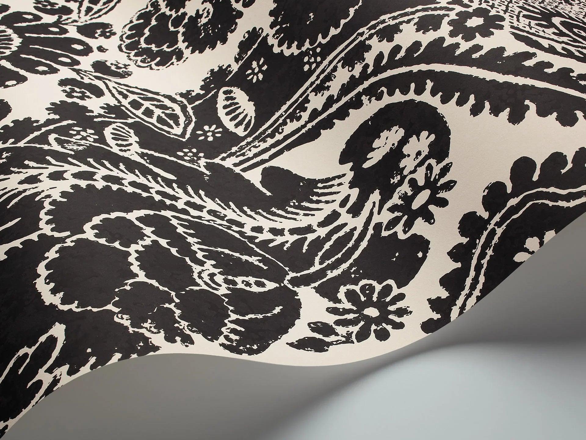 Tapeta ALBEMARLE - Chatterton czarny na białym Cole & Son Eye on Design