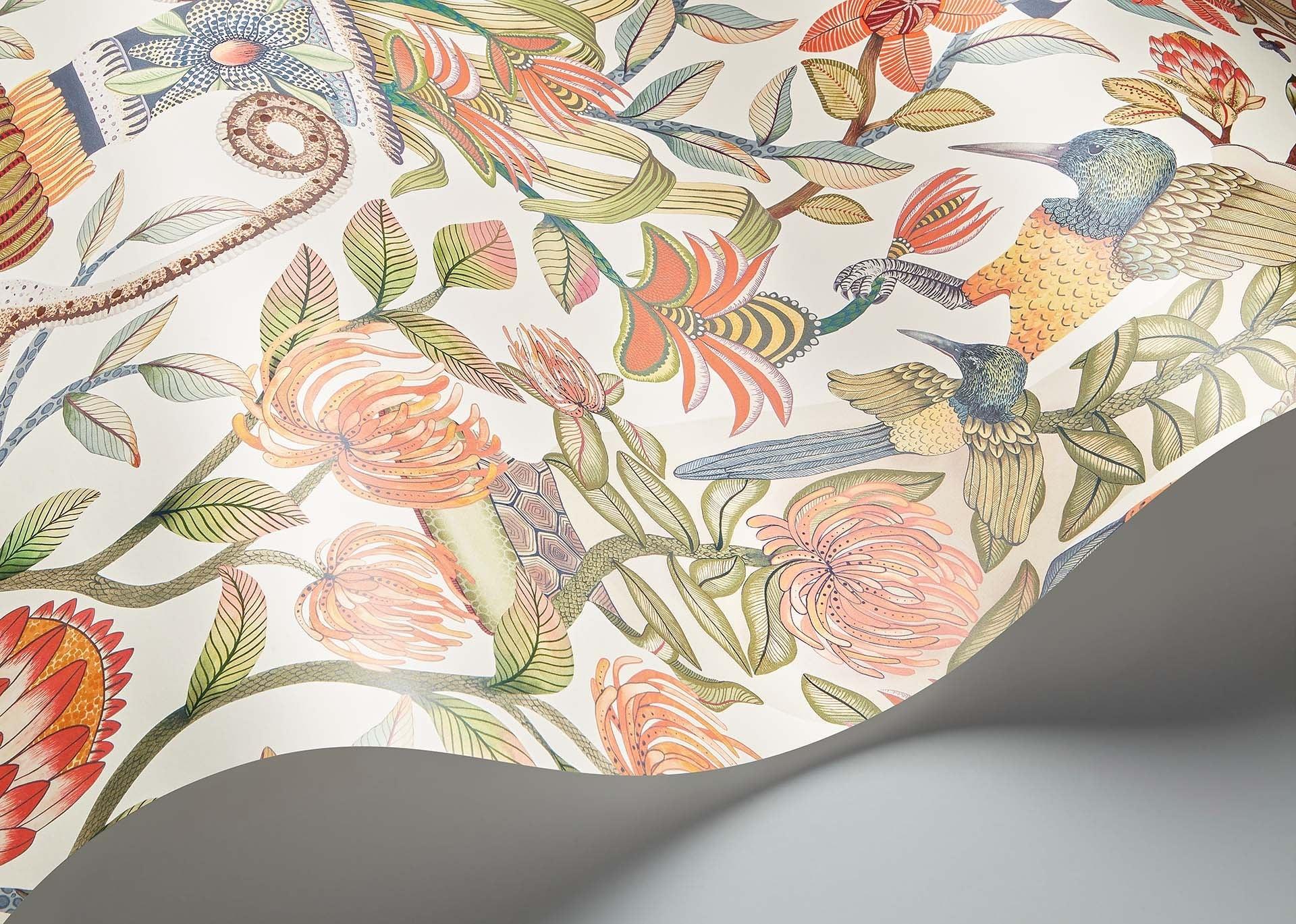 Tapeta ARDMORE JABULA - Protea Garden czarny Cole & Son Eye on Design