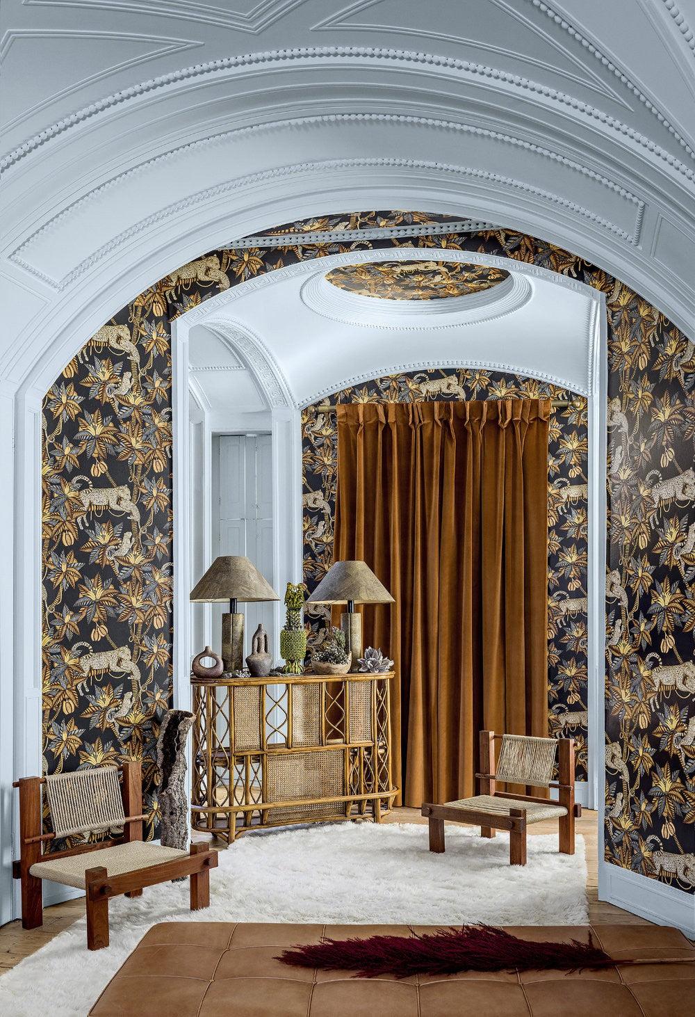 Tapeta ARDMORE JABULA - Satara błękit Cole & Son Eye on Design