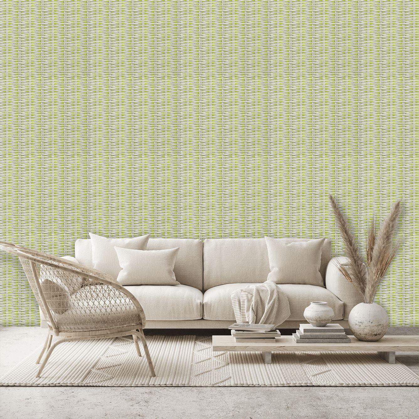 Tapeta BARBADE - OR limonkowy Christian Lacroix Eye on Design