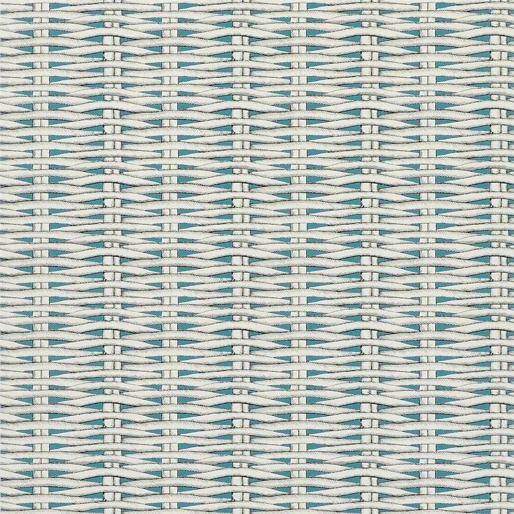 Tapeta BARBADE - TURQUOISE niebieski Christian Lacroix    Eye on Design