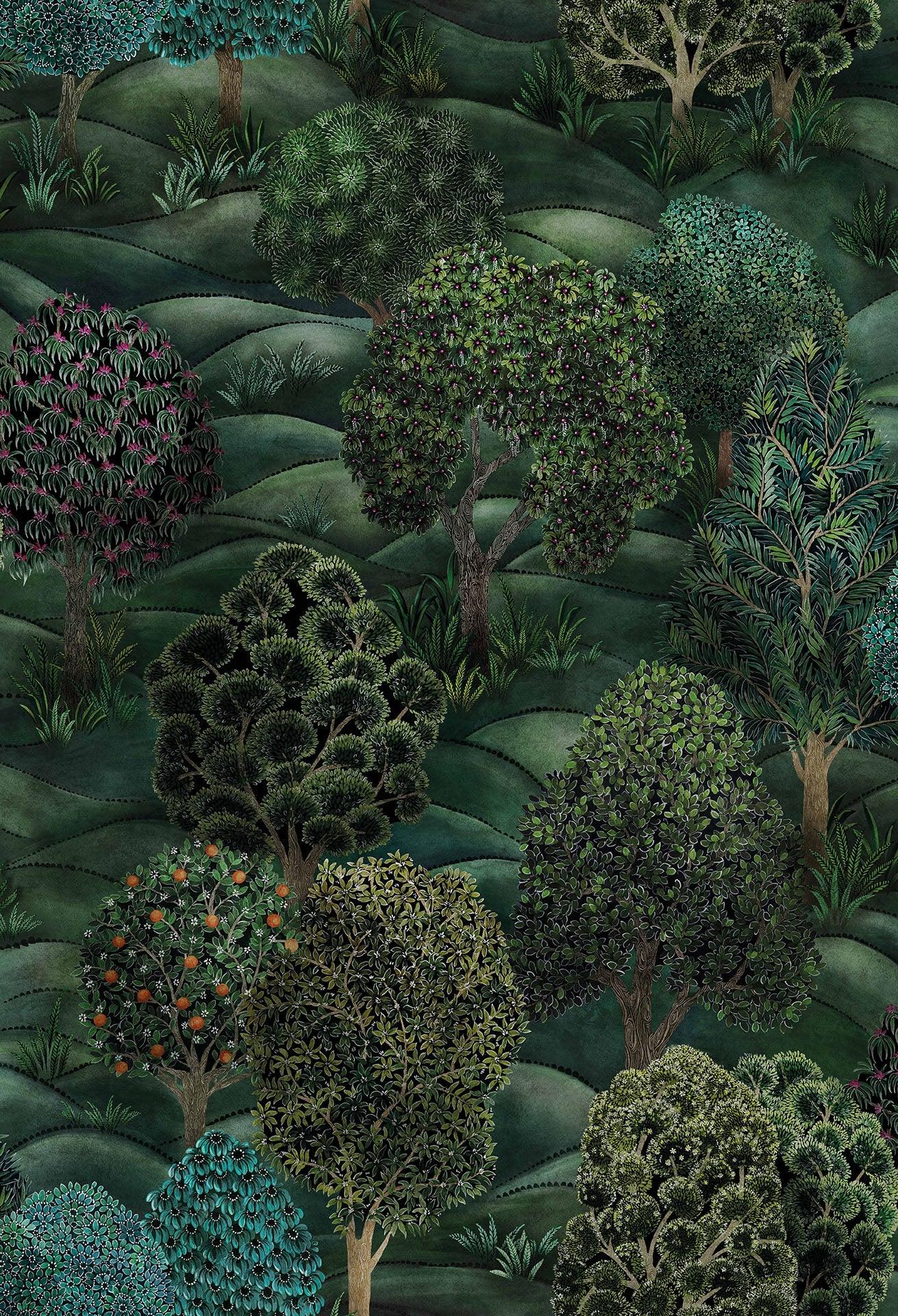 Tapeta BOTANICAL BOTANICA - Forest Cole & Son Eye on Design