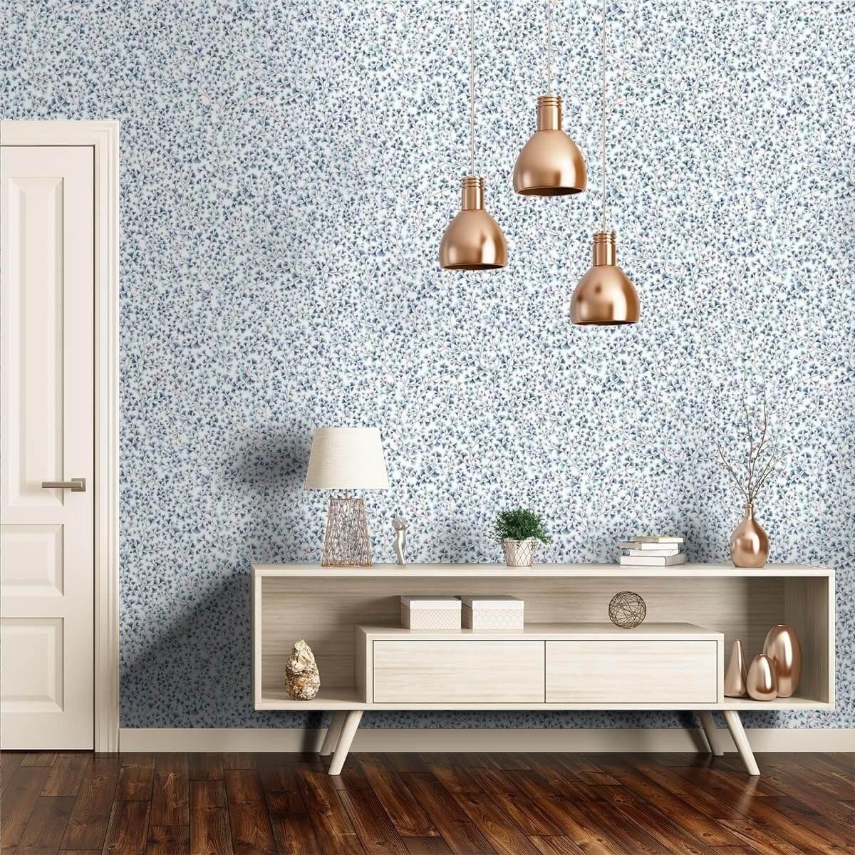 Tapeta BOTANICAL BOTANICA - Maidenhair niebieski Cole & Son Eye on Design