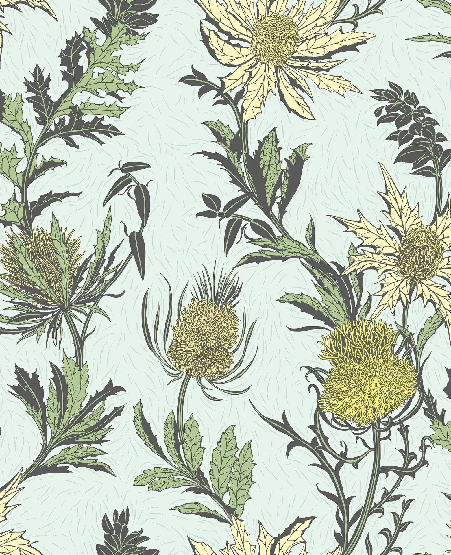 Tapeta BOTANICAL BOTANICA - Thistle błękit Cole & Son Default Title Eye on Design