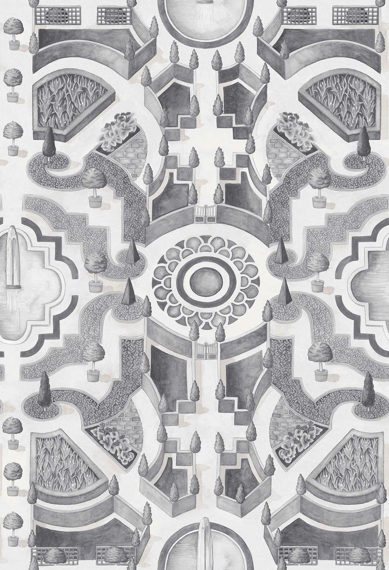Tapeta BOTANICAL BOTANICA - Topiary szary Cole & Son Default Title Eye on Design