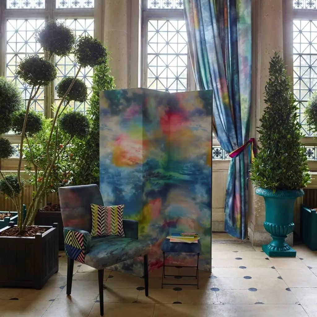 Tapeta CIEL LIBERTE - AURORE niebieski Christian Lacroix Eye on Design