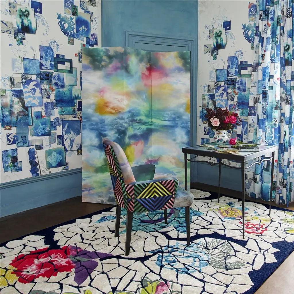 Tapeta CIEL LIBERTE - AURORE niebieski Christian Lacroix Eye on Design
