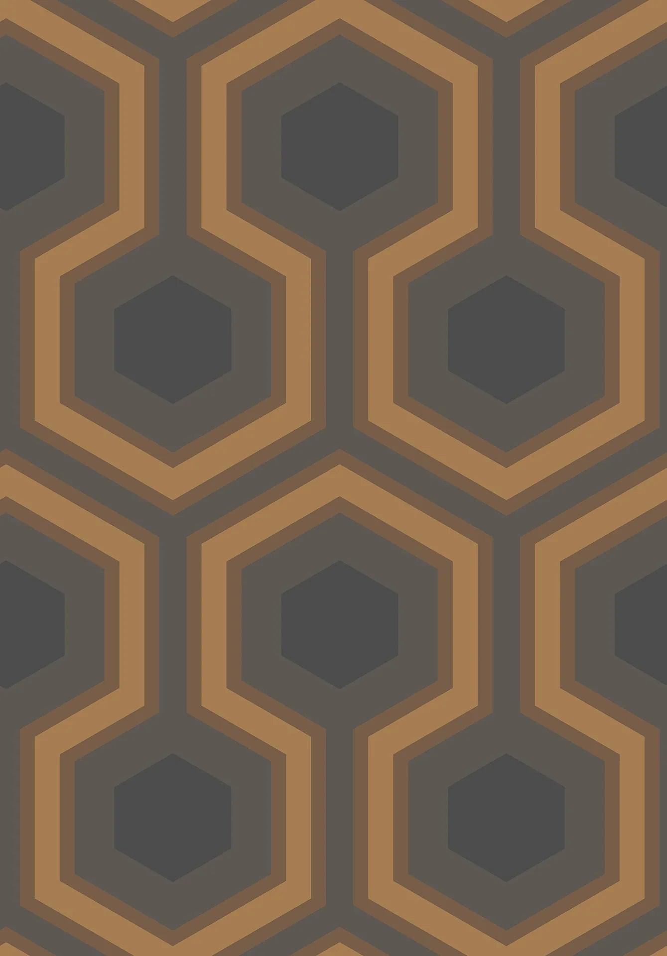 Tapeta CONTEMPORARY COLLECTION - Hicks' Grand brązowy Cole & Son Eye on Design