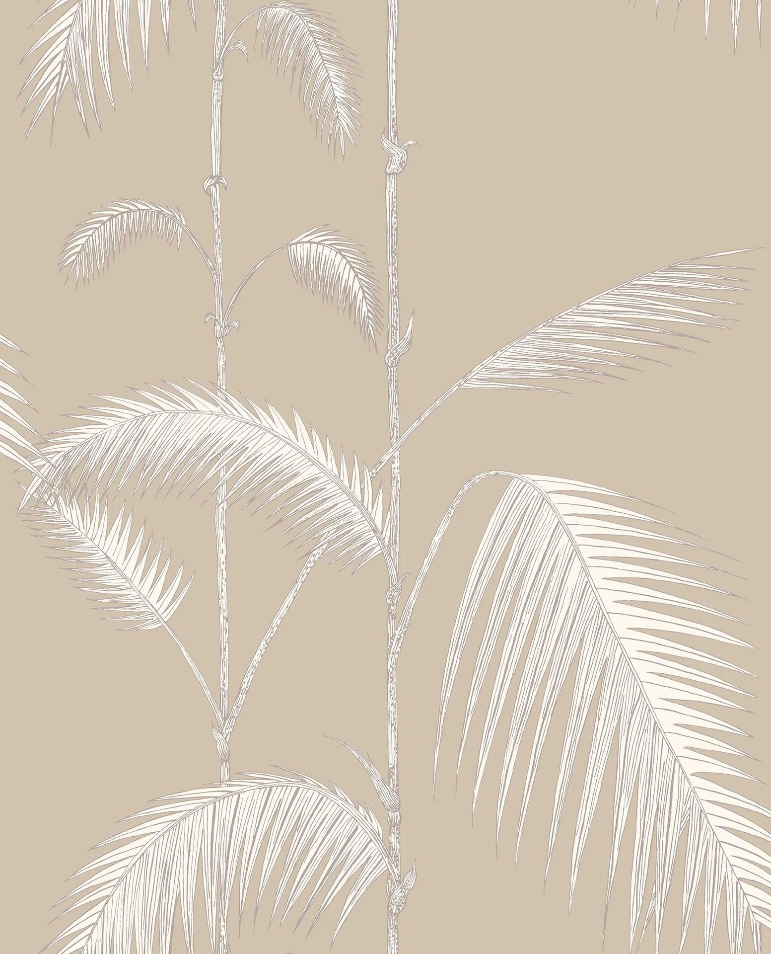 Tapeta CONTEMPORARY COLLECTION - Palm Leaves krem na beżu Cole & Son Eye on Design