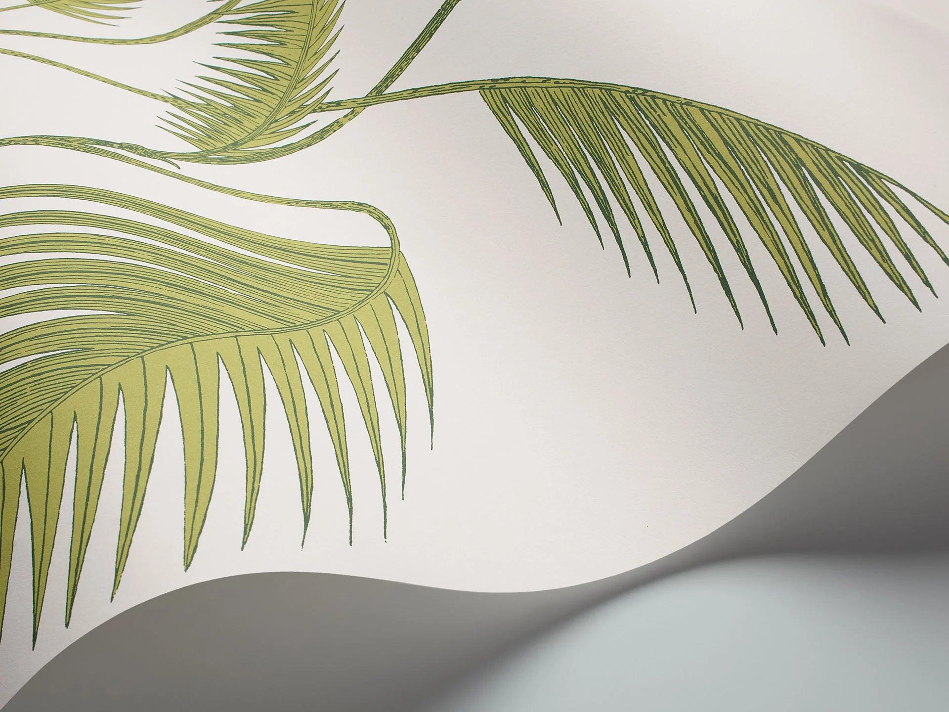 Tapeta CONTEMPORARY COLLECTION - Palm Leaves oliwkowy Cole & Son Eye on Design