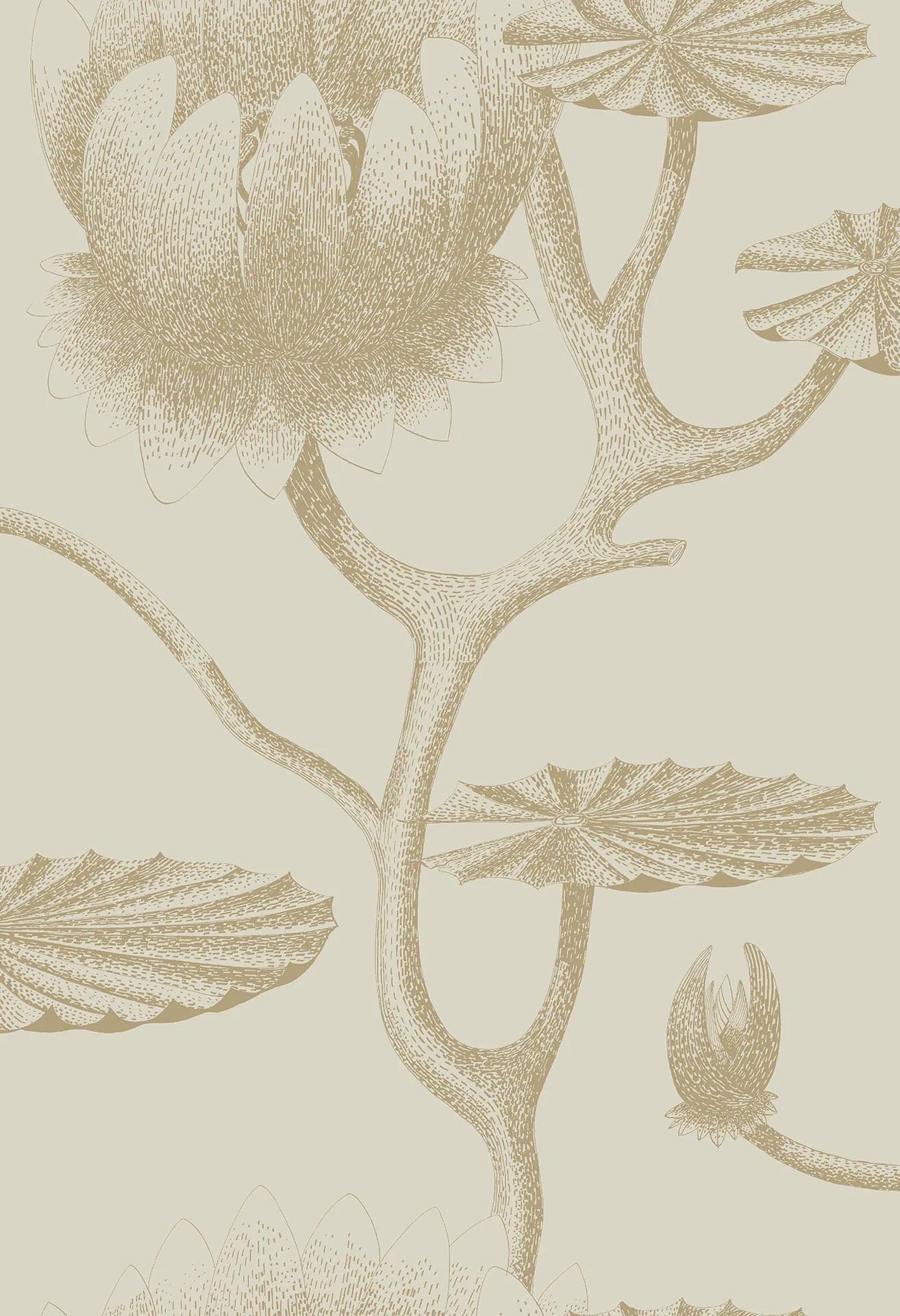 Tapeta CONTEMPORARY RESTYLED - Lily kremowy Cole & Son Default Title Eye on Design