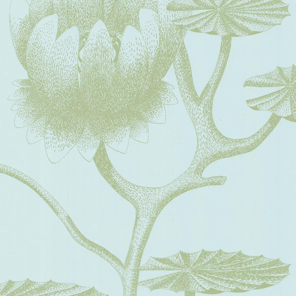 Tapeta CONTEMPORARY RESTYLED - Lily niebieski Cole & Son Default Title Eye on Design