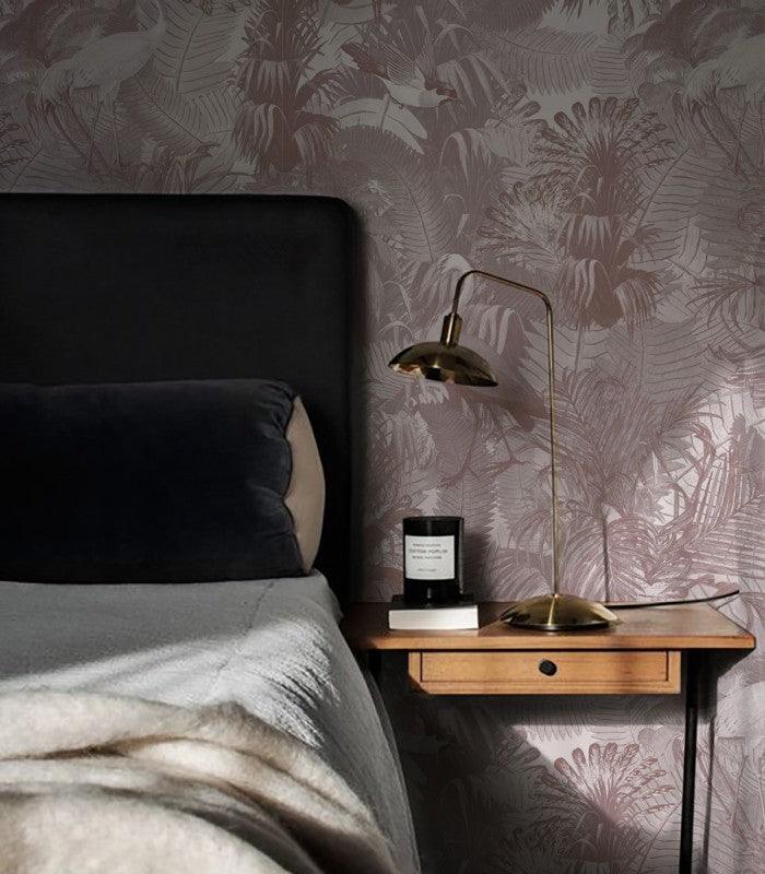 Tapeta Desert Tropics Pink Wallcolors Eye on Design
