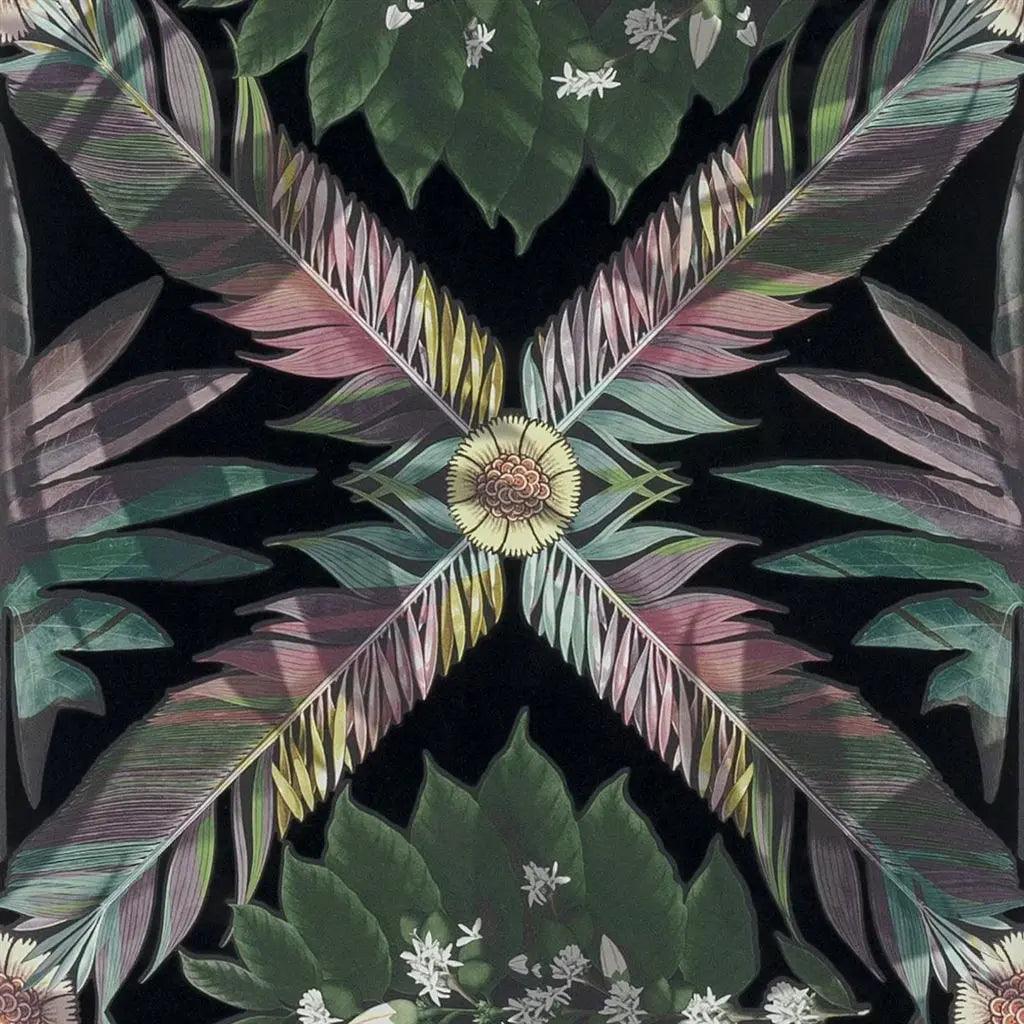 Tapeta FEATHER PARK JAIS czarny Christian Lacroix Eye on Design