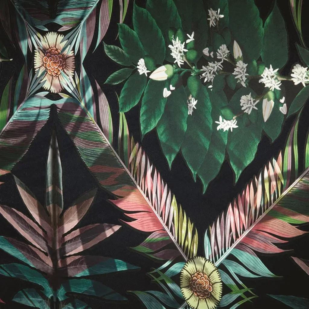 Tapeta FEATHER PARK JAIS czarny Christian Lacroix Eye on Design