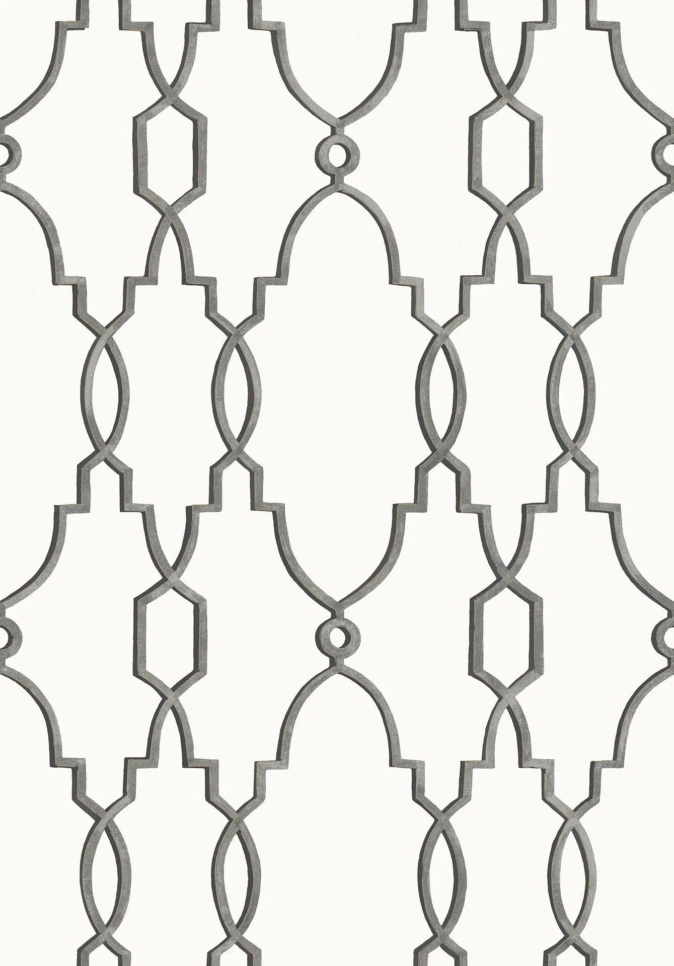 Tapeta FOLIE - Parterre ciemny szary Cole & Son Eye on Design