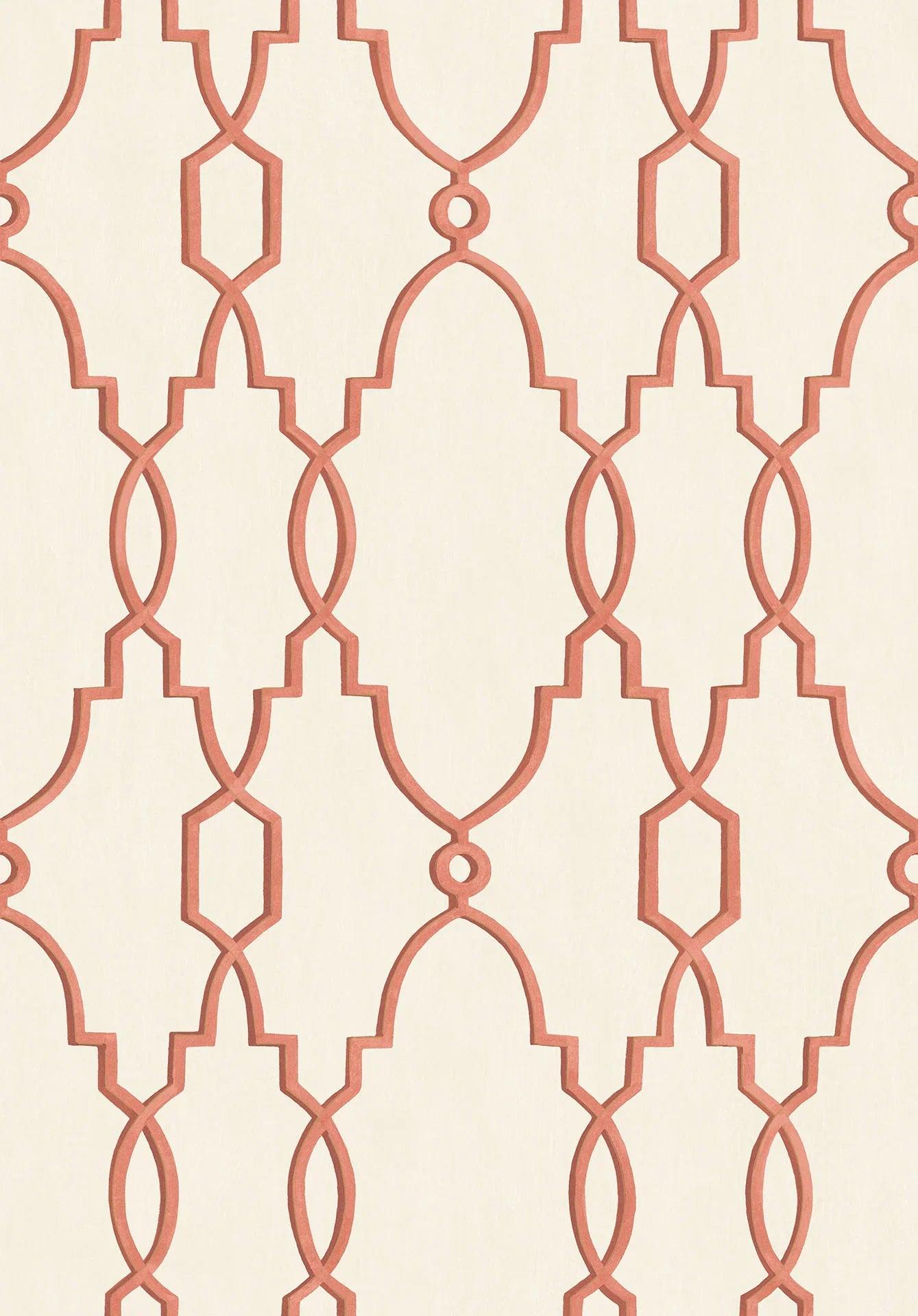 Tapeta FOLIE - Parterre czerwony Cole & Son Eye on Design